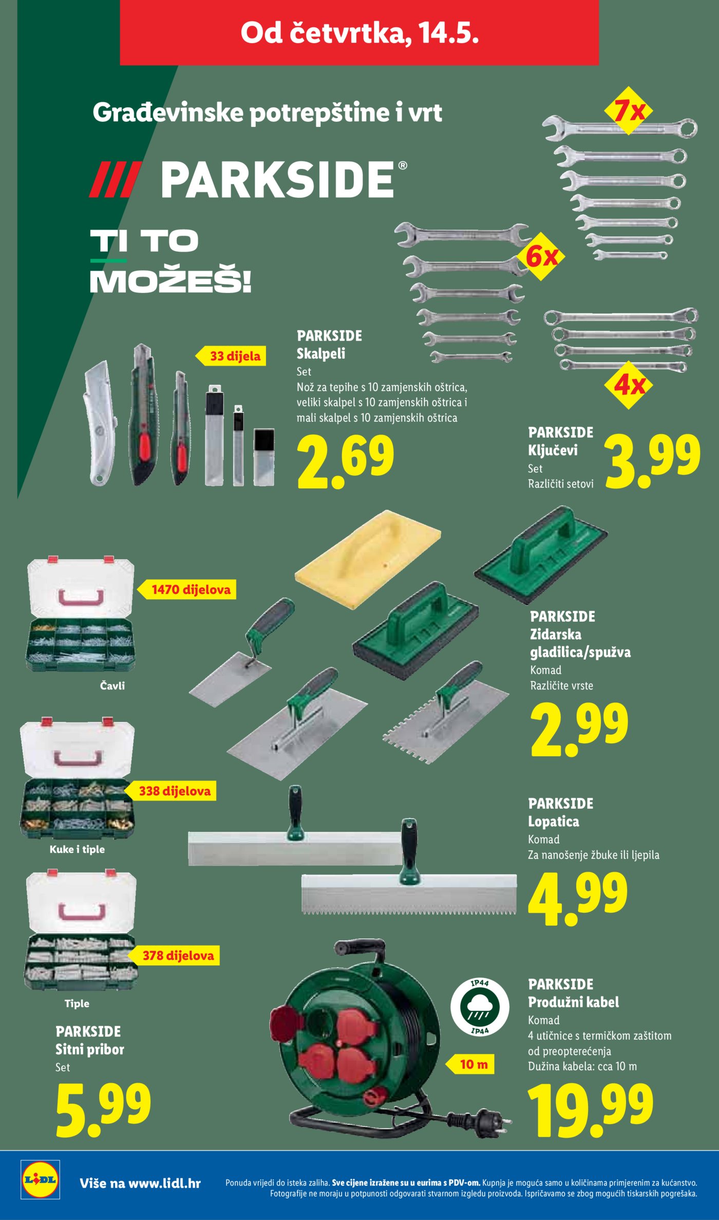 Lidl katalog Super ponuda od ponedjeljka 11.05.-17.05.2026.