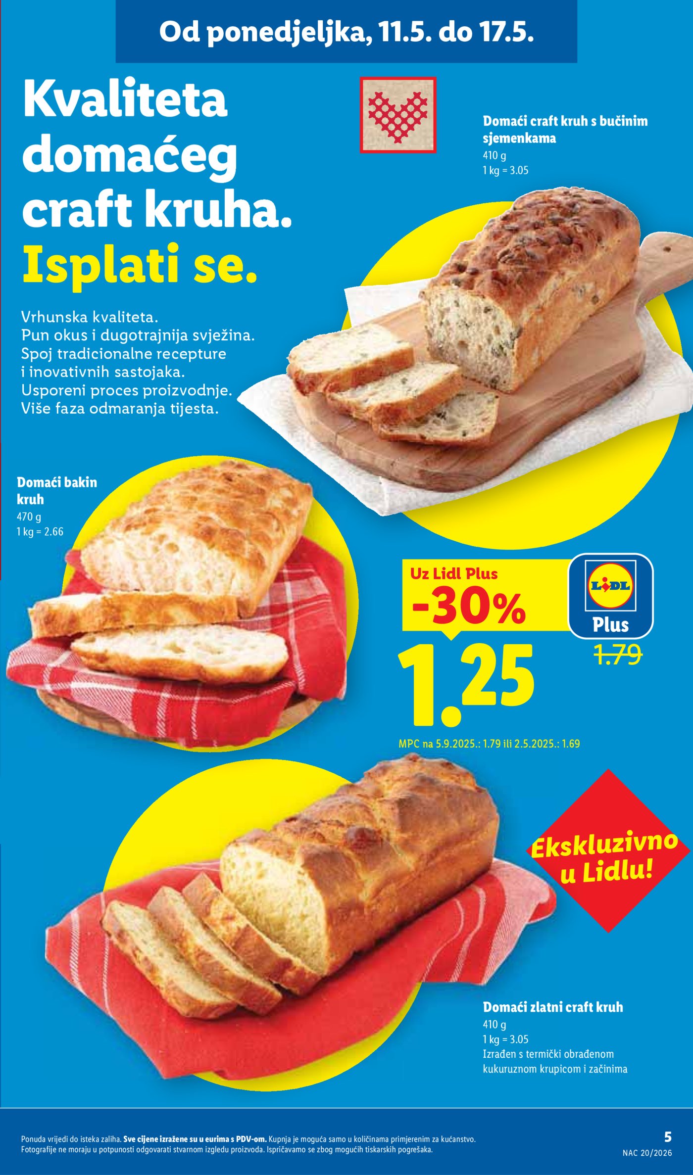 Lidl katalog Super ponuda od ponedjeljka 11.05.-17.05.2026.