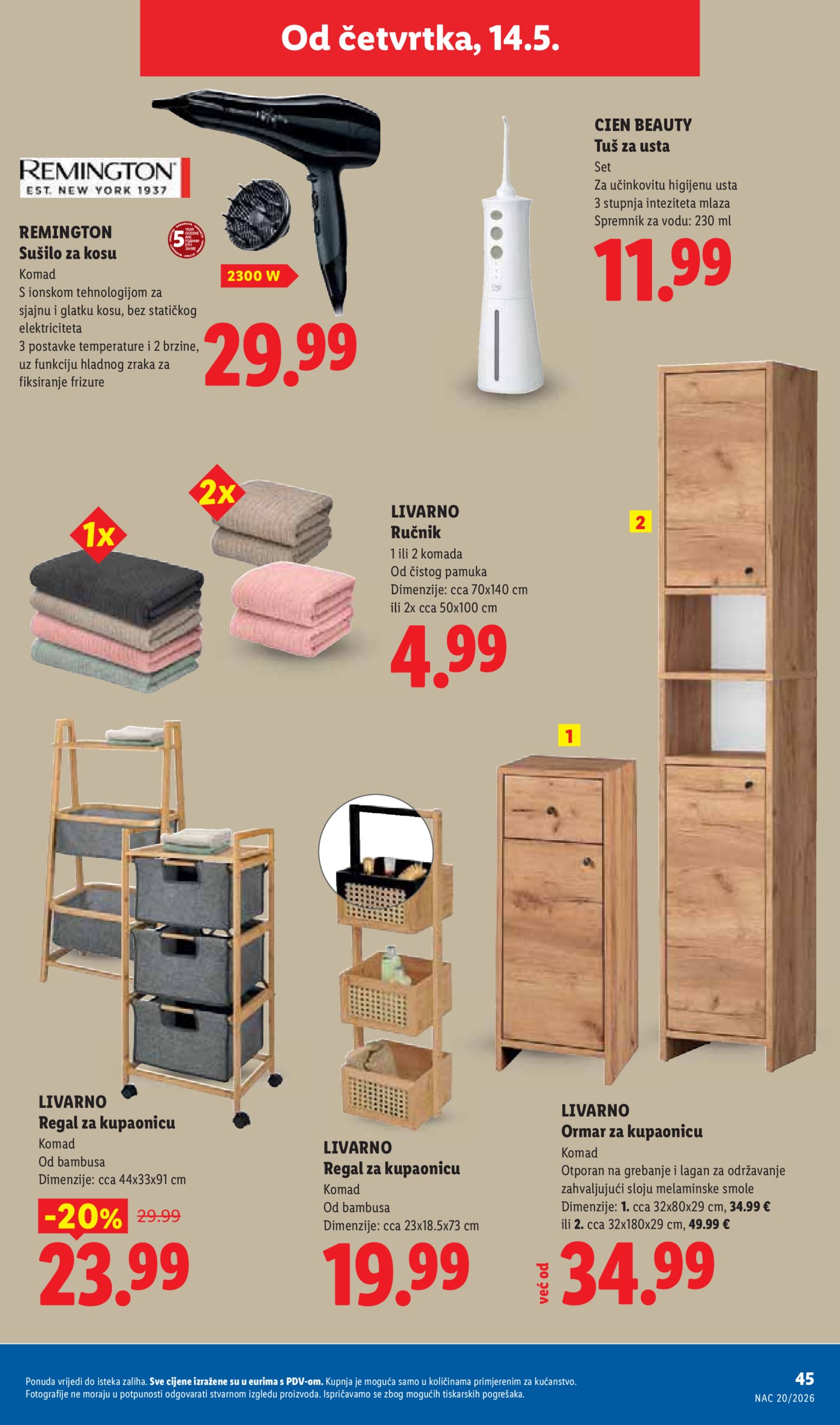 Lidl katalog Super ponuda od ponedjeljka 11.05.-17.05.2026.