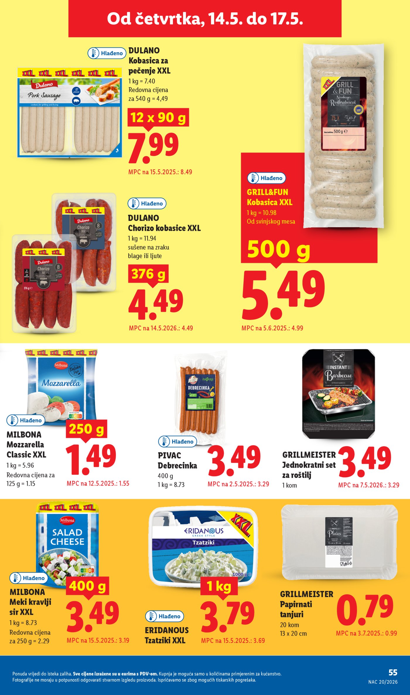 Lidl katalog Super ponuda od ponedjeljka 11.05.-17.05.2026.
