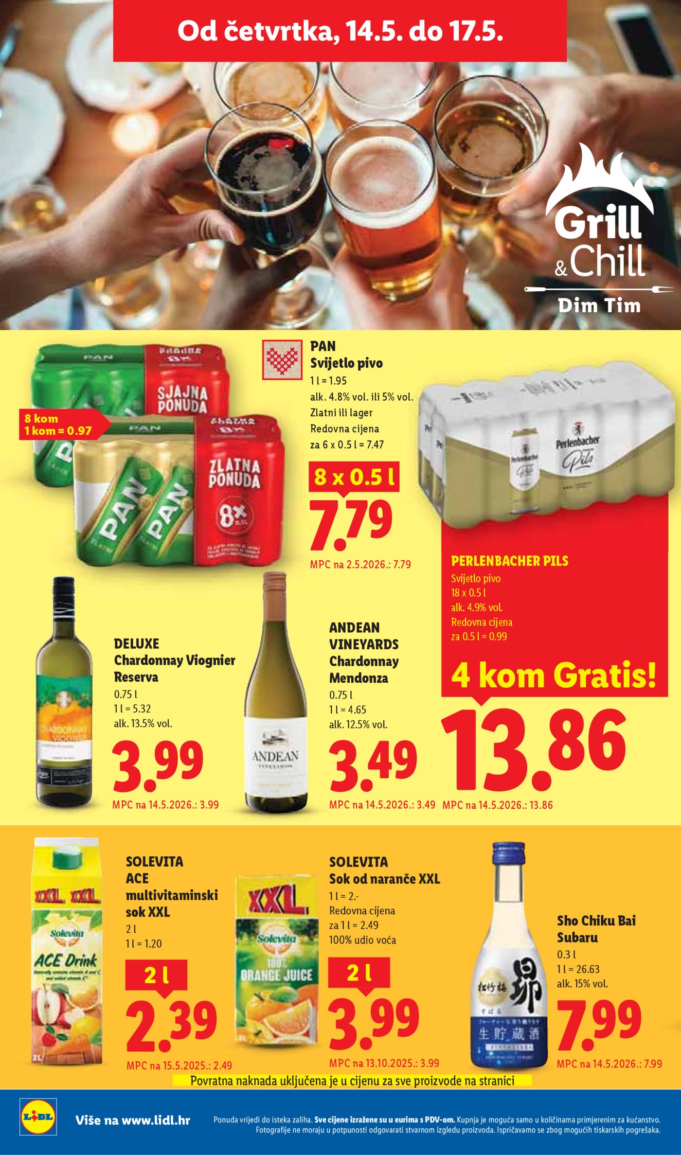 Lidl katalog Super ponuda od ponedjeljka 11.05.-17.05.2026.