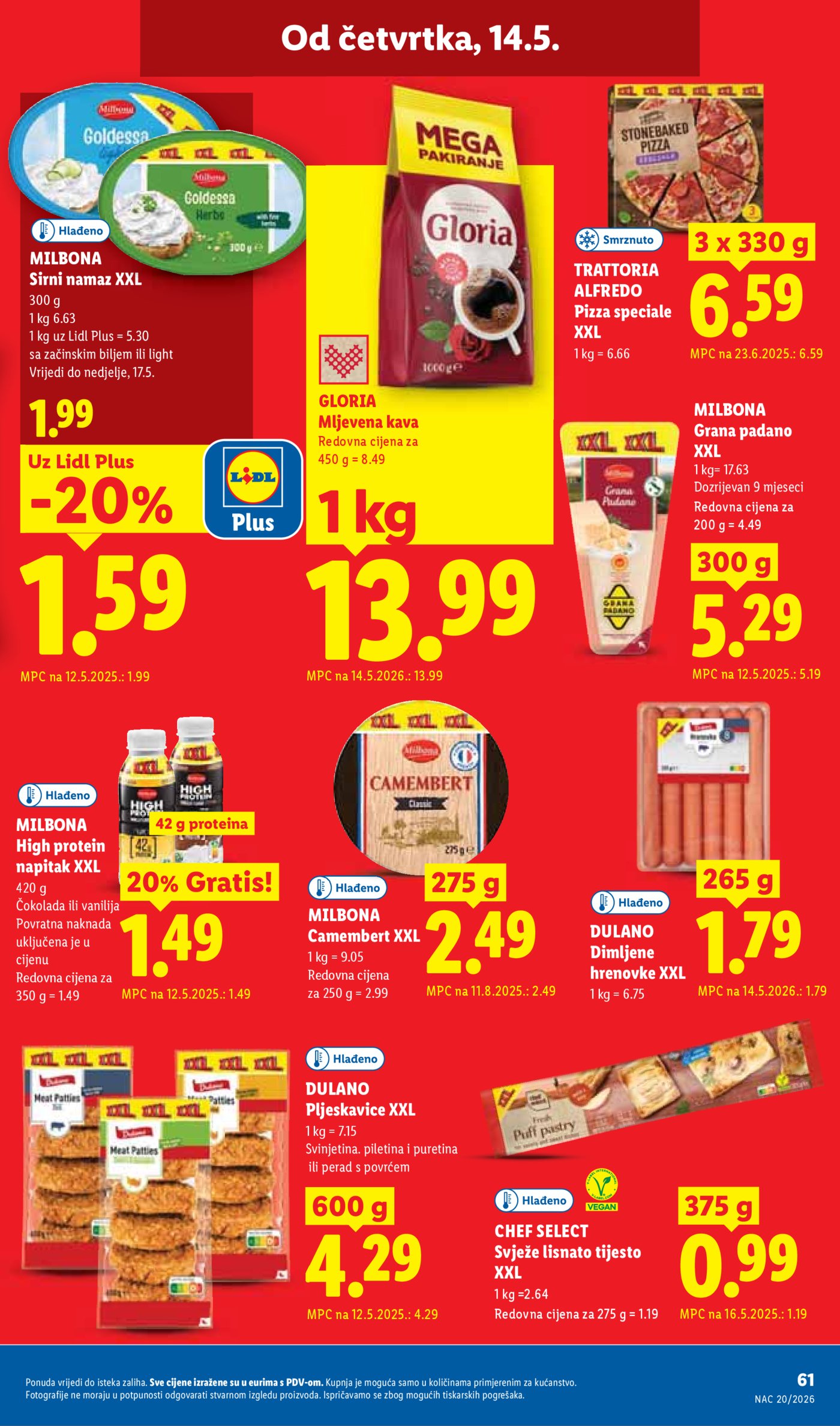 Lidl katalog Super ponuda od ponedjeljka 11.05.-17.05.2026.