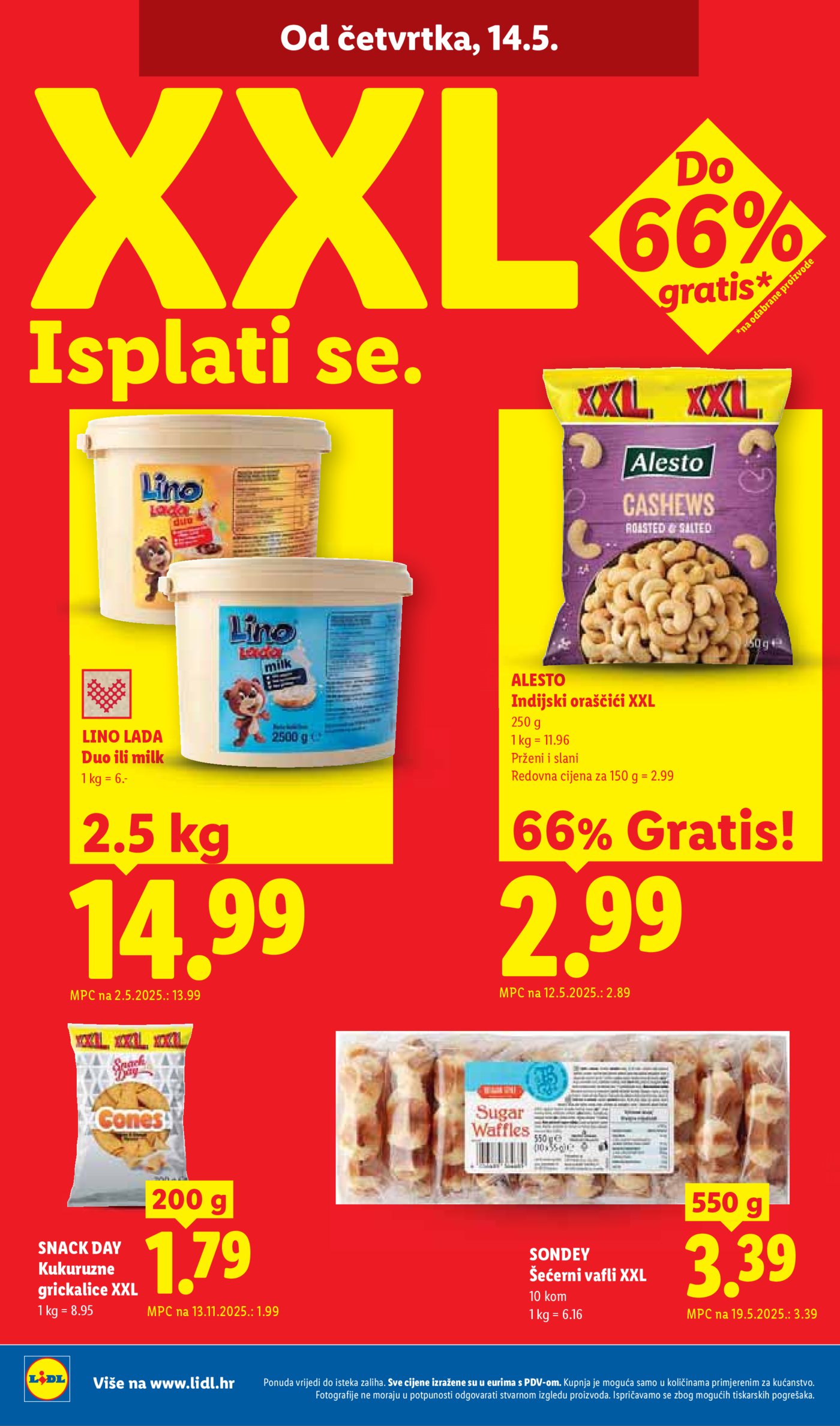 Lidl katalog Super ponuda od ponedjeljka 11.05.-17.05.2026.