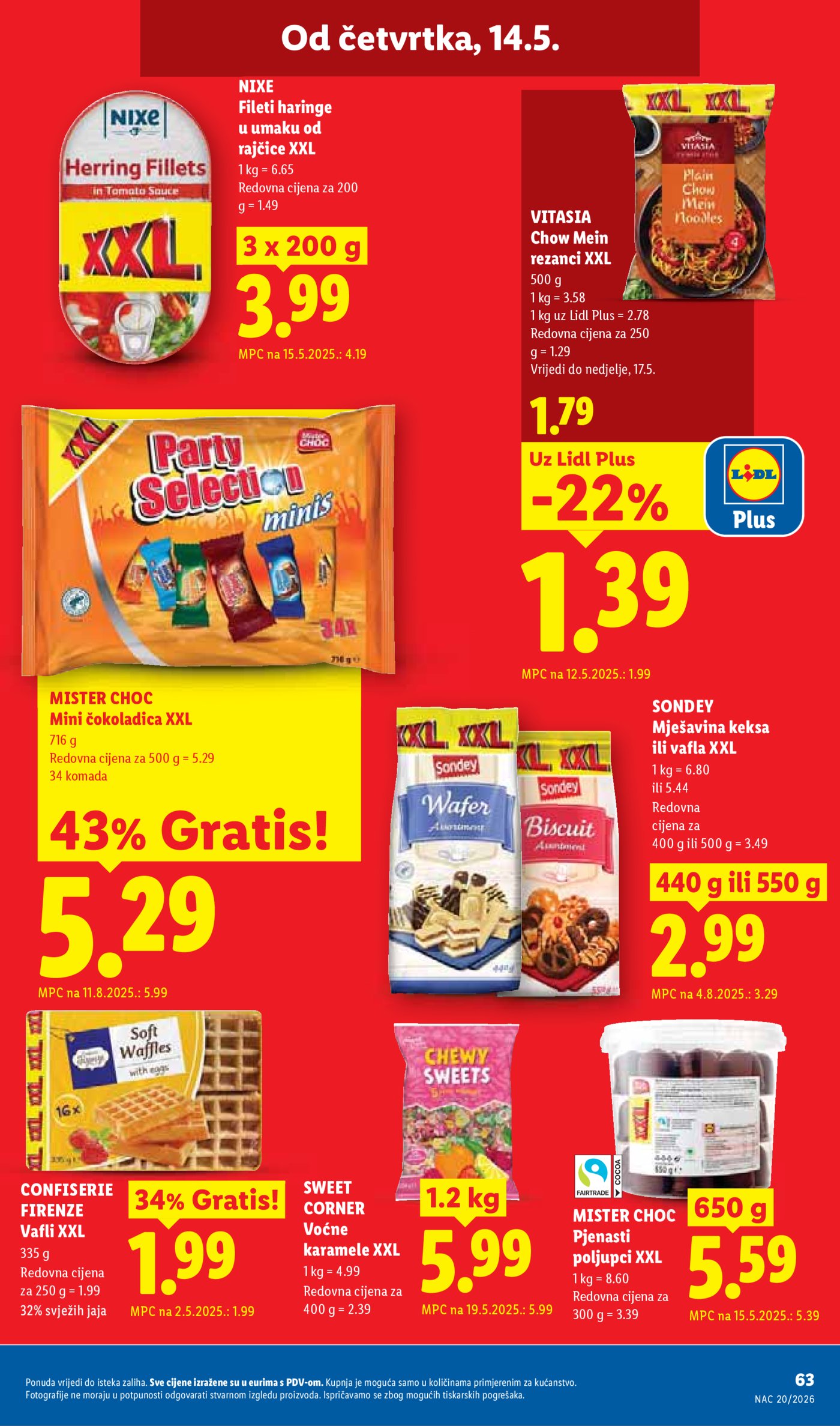 Lidl katalog Super ponuda od ponedjeljka 11.05.-17.05.2026.