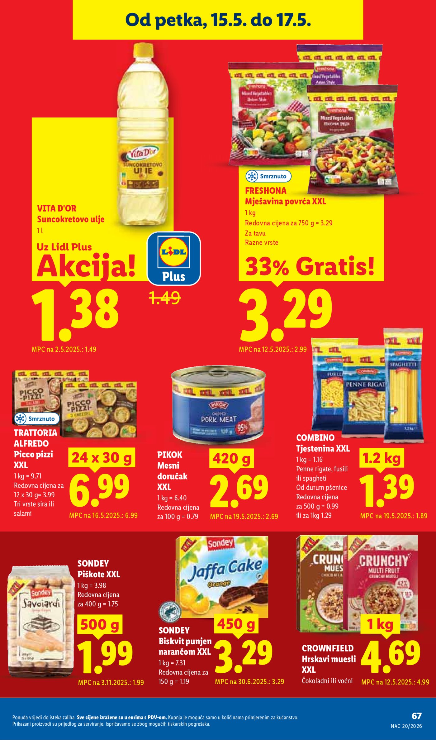 Lidl katalog Super ponuda od ponedjeljka 11.05.-17.05.2026.