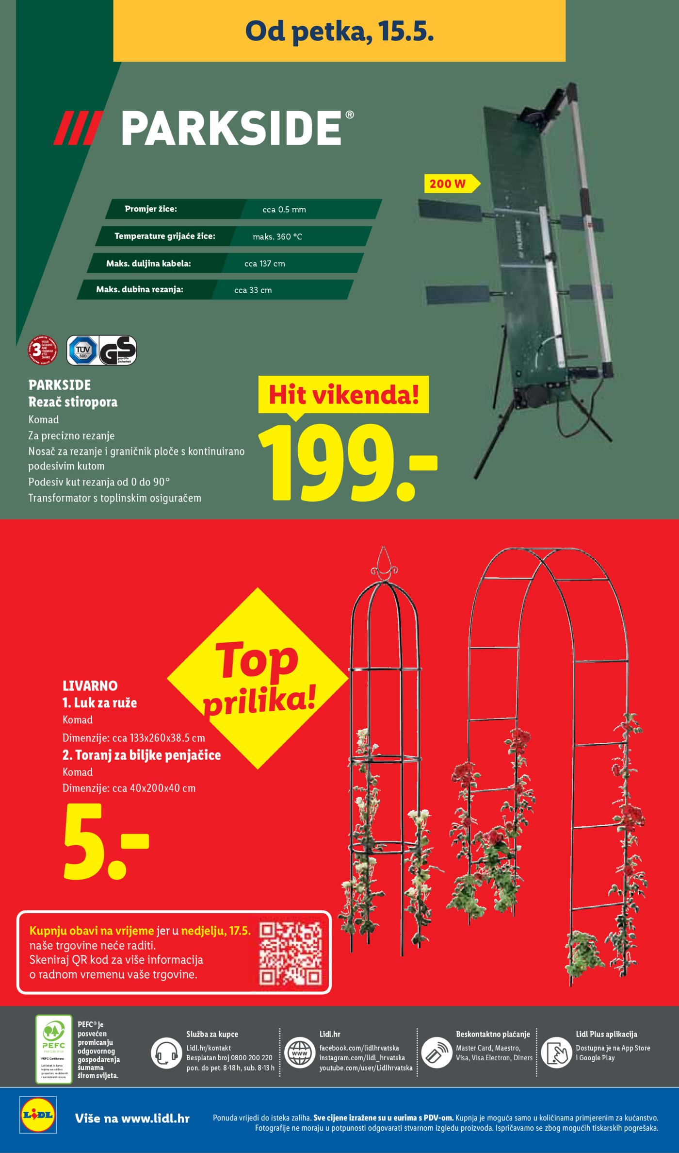 Lidl katalog Super ponuda od ponedjeljka 11.05.-17.05.2026.