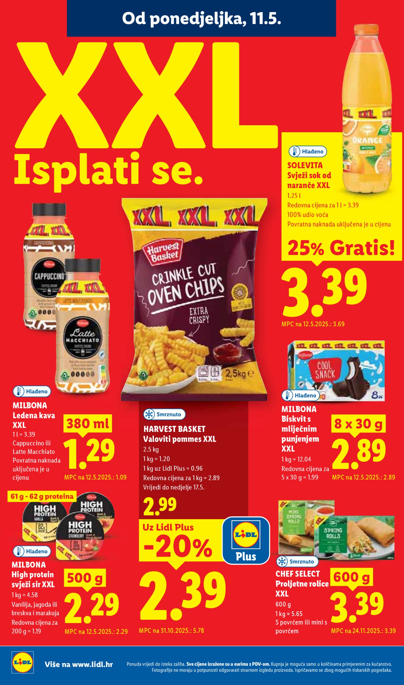 Lidl katalog Super ponuda od ponedjeljka 11.05.-17.05.2026.