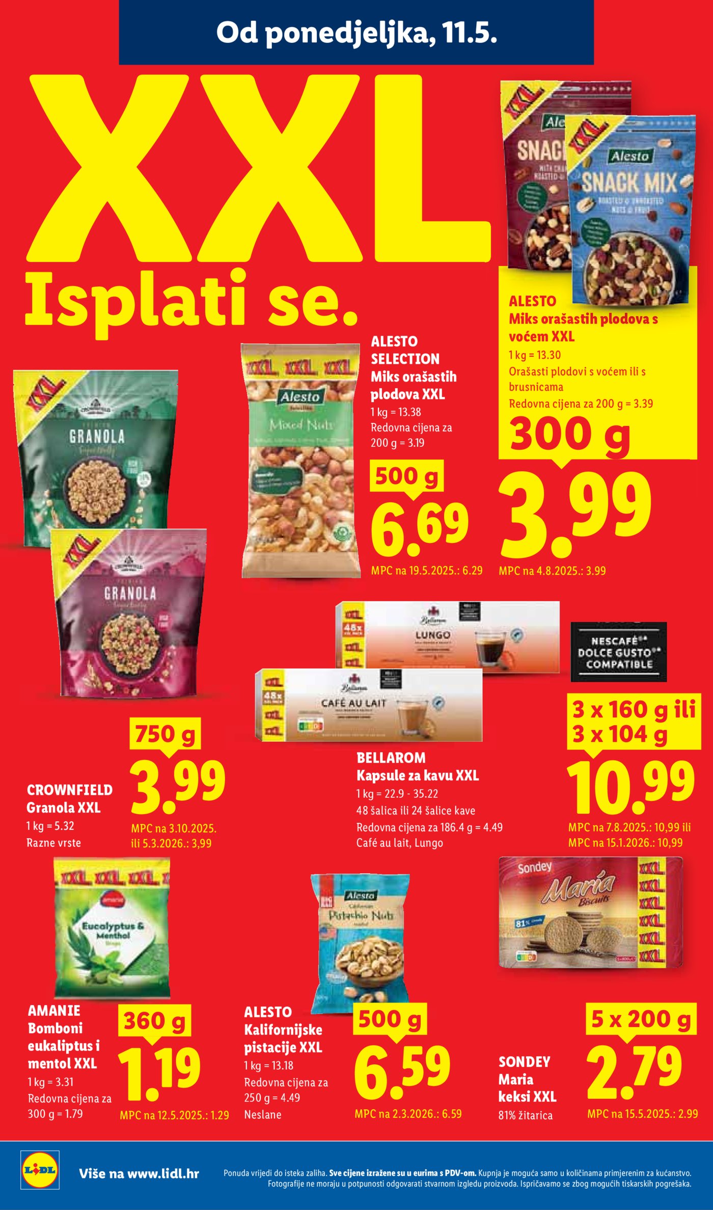 Lidl katalog Super ponuda od ponedjeljka 11.05.-17.05.2026.