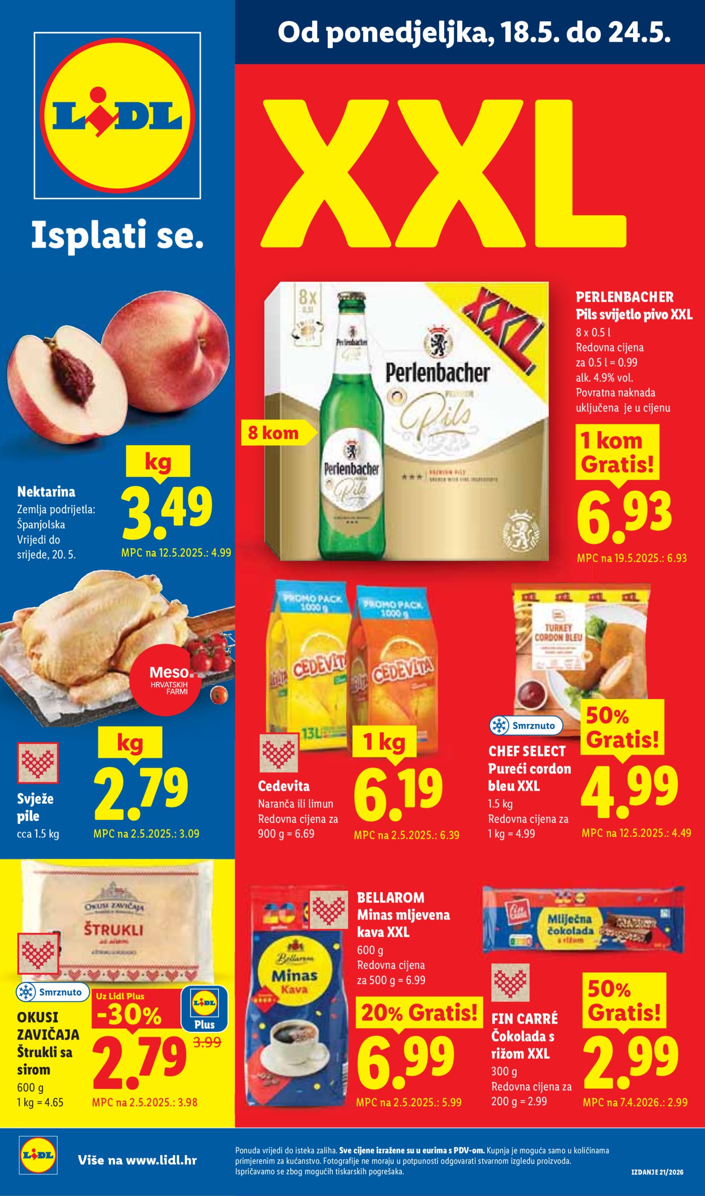 Lidl katalog Super ponuda od ponedjeljka 18.05. - 24.05.2026.
