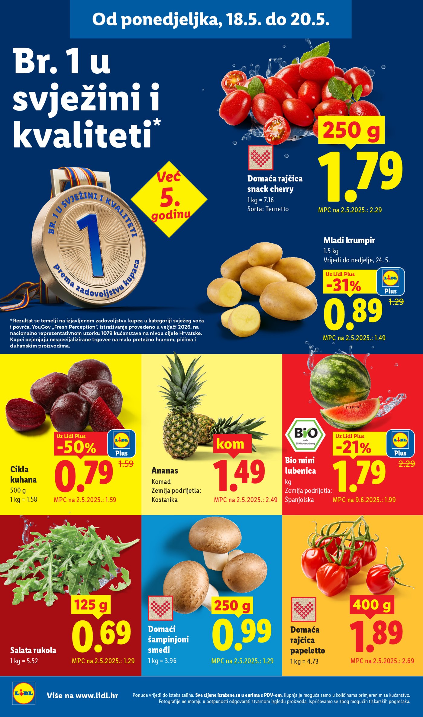 Lidl katalog Super ponuda od ponedjeljka 18.05. - 24.05.2026.