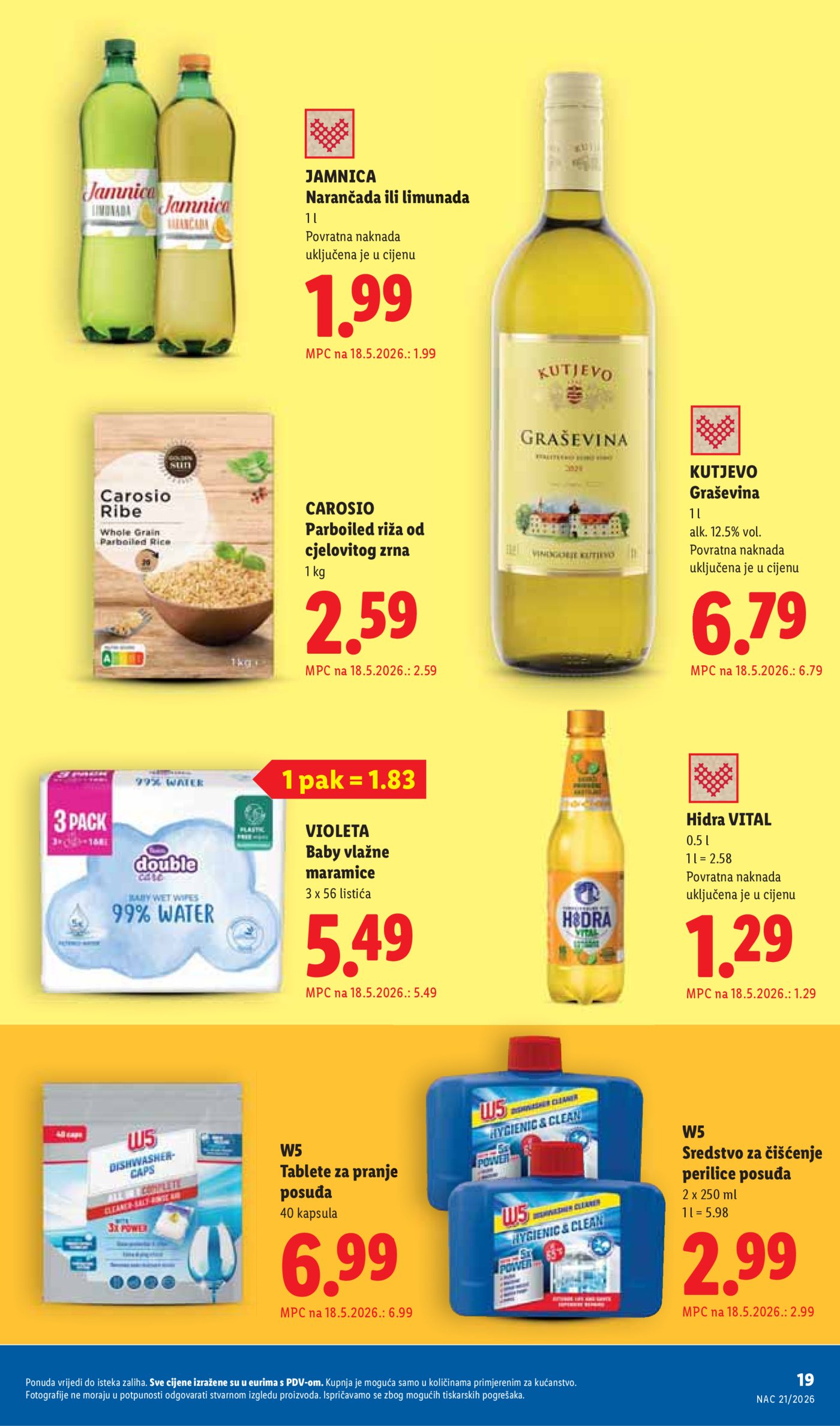 Lidl katalog Super ponuda od ponedjeljka 18.05. - 24.05.2026.