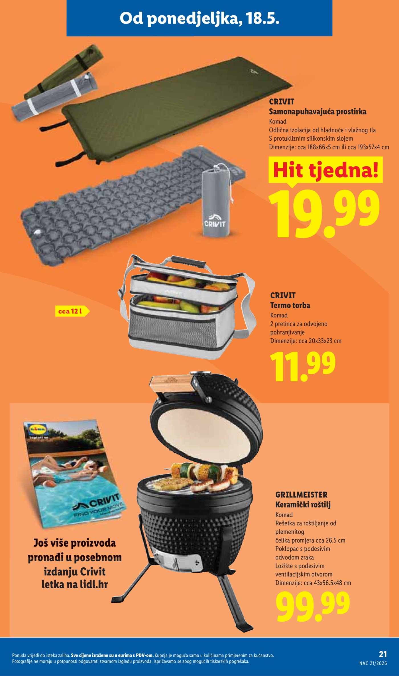 Lidl katalog Super ponuda od ponedjeljka 18.05. - 24.05.2026.