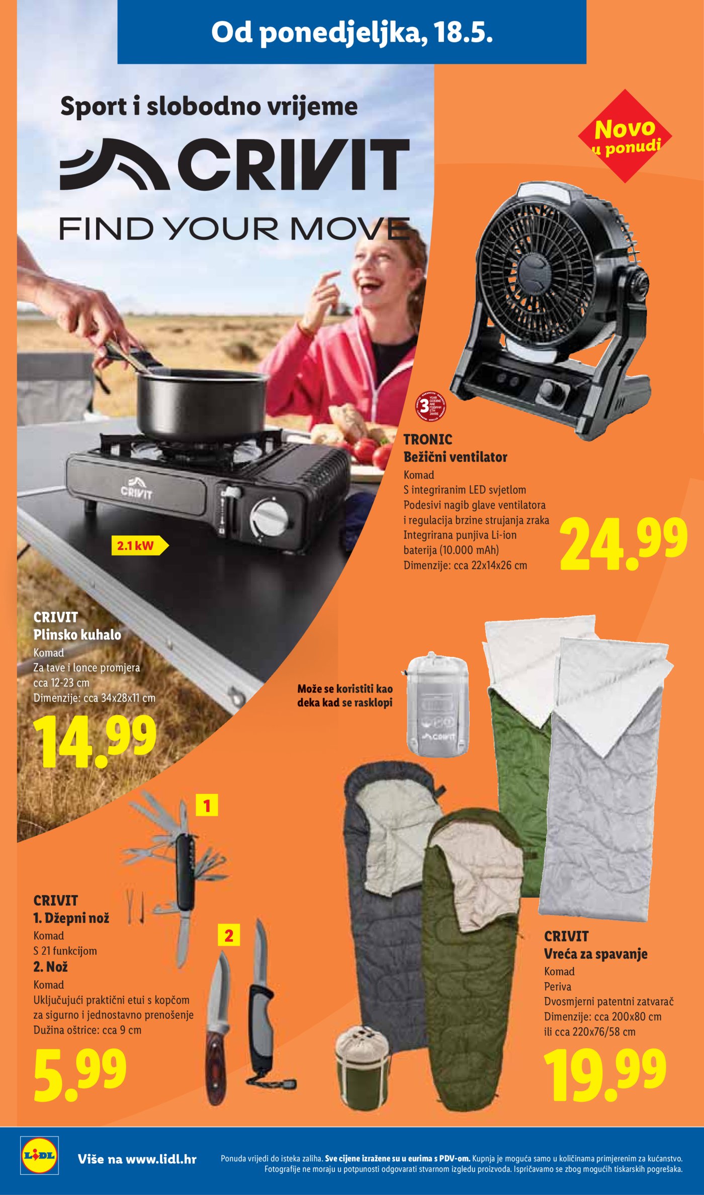 Lidl katalog Super ponuda od ponedjeljka 18.05. - 24.05.2026.