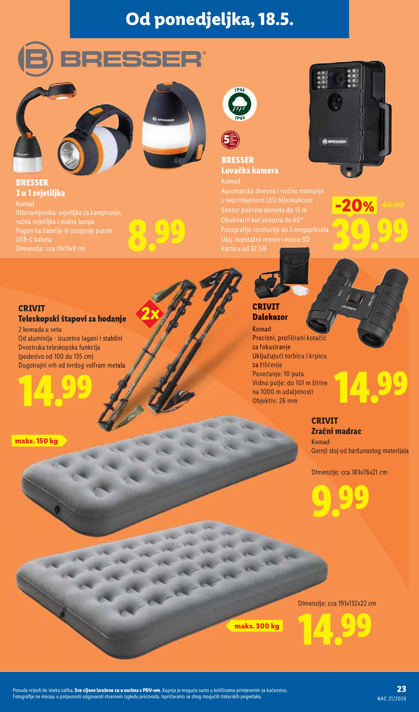 Lidl katalog Super ponuda od ponedjeljka 18.05. - 24.05.2026.