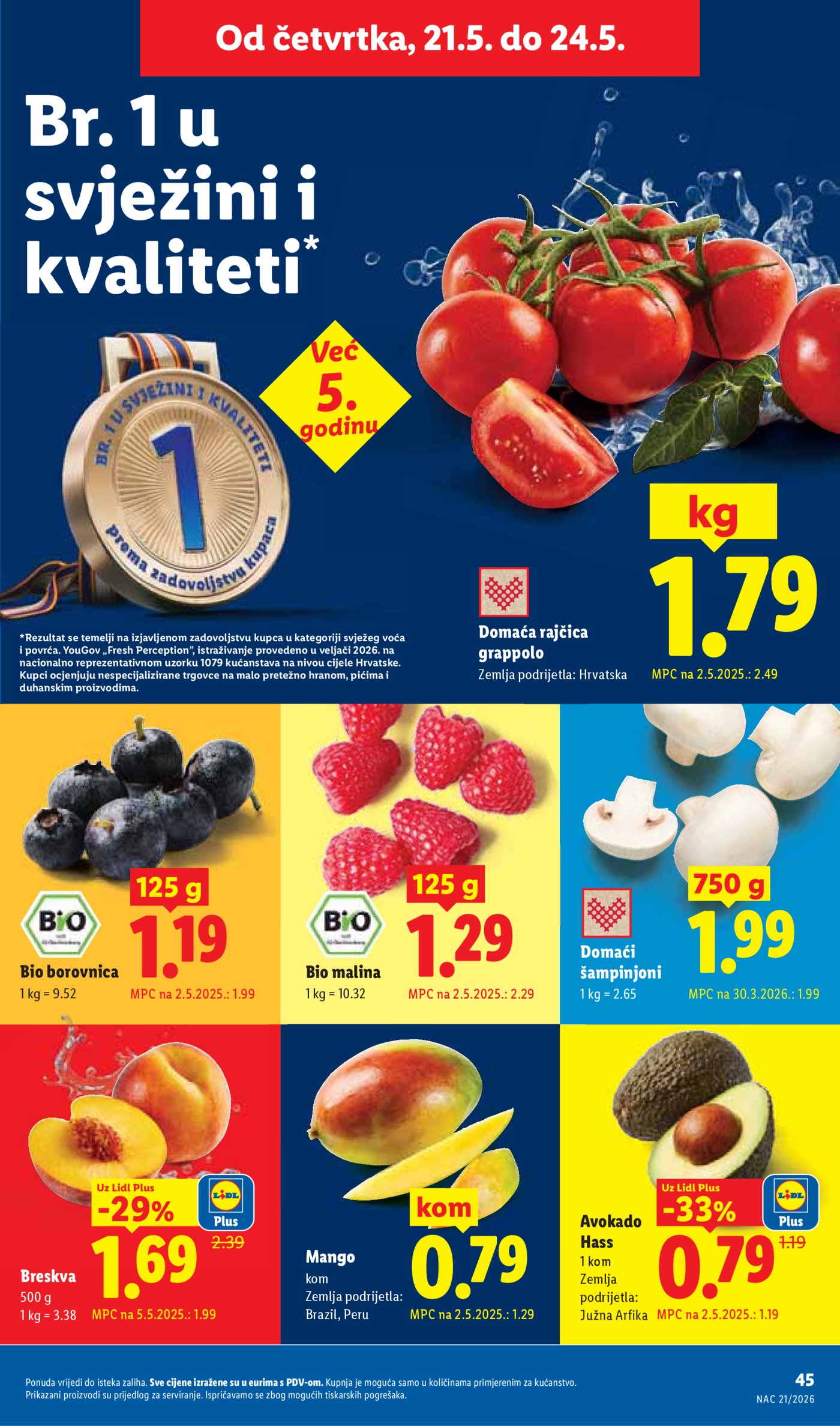 Lidl katalog Super ponuda od ponedjeljka 18.05. - 24.05.2026.