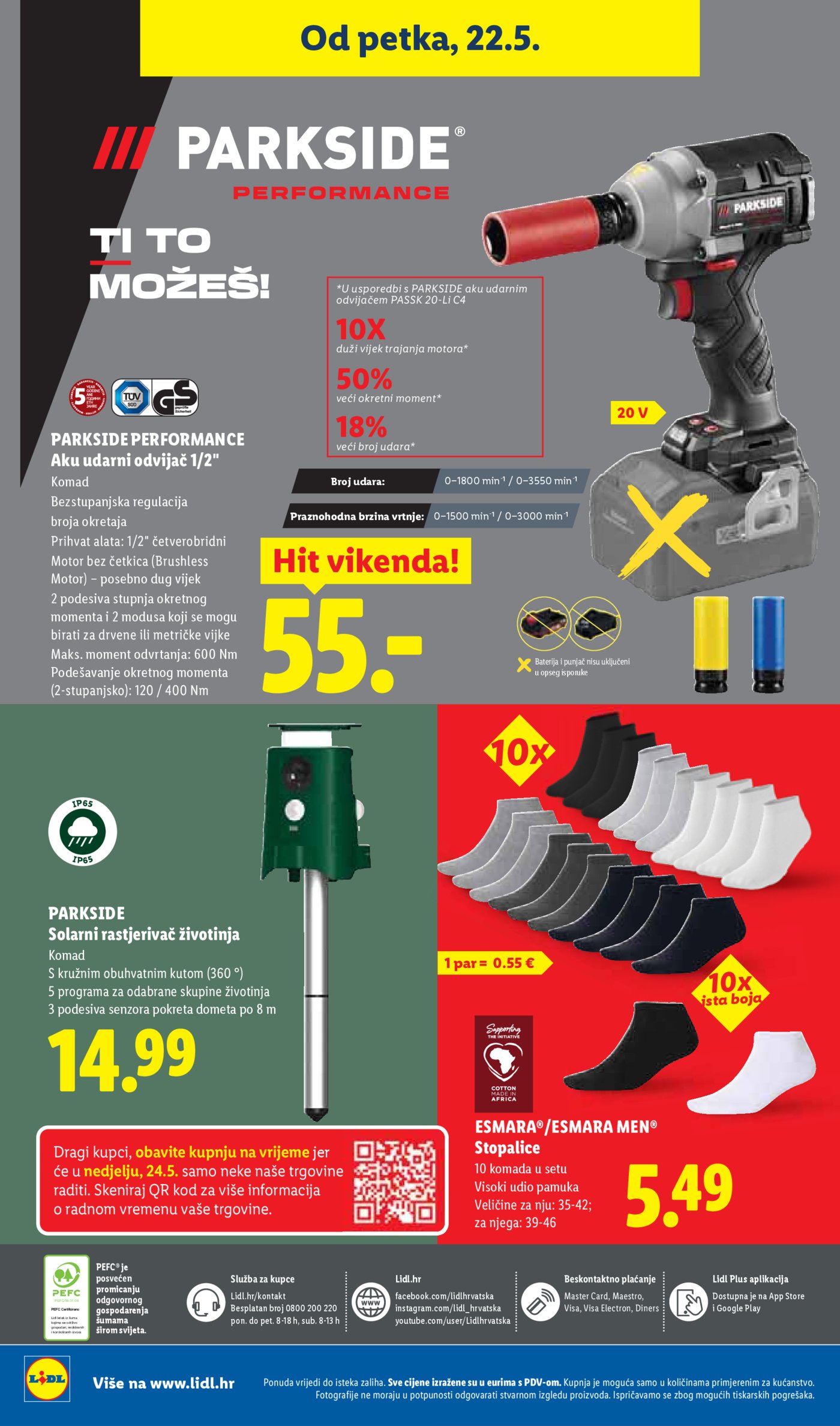 Lidl katalog Super ponuda od ponedjeljka 18.05. - 24.05.2026.