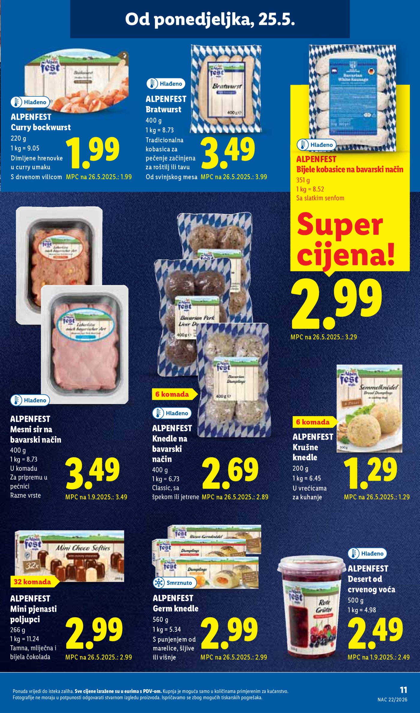 Lidl katalog Super ponuda od ponedjeljka 25.05. - 31.05.2026.