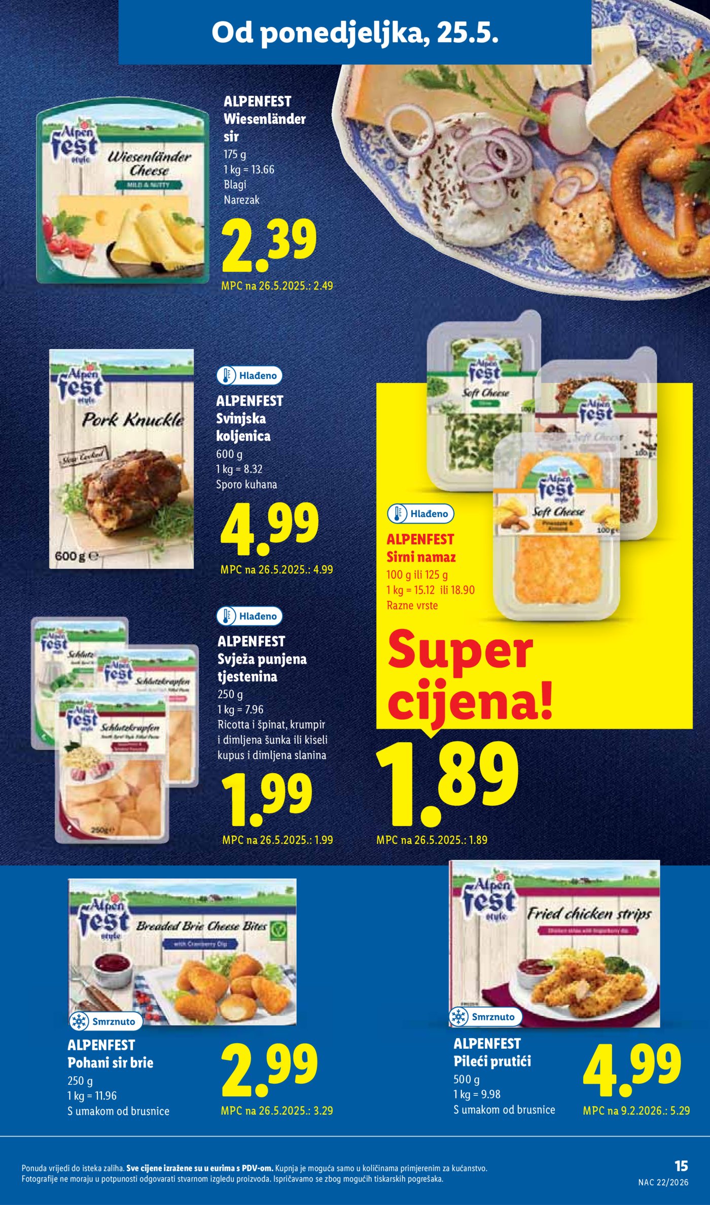 Lidl katalog Super ponuda od ponedjeljka 25.05. - 31.05.2026.