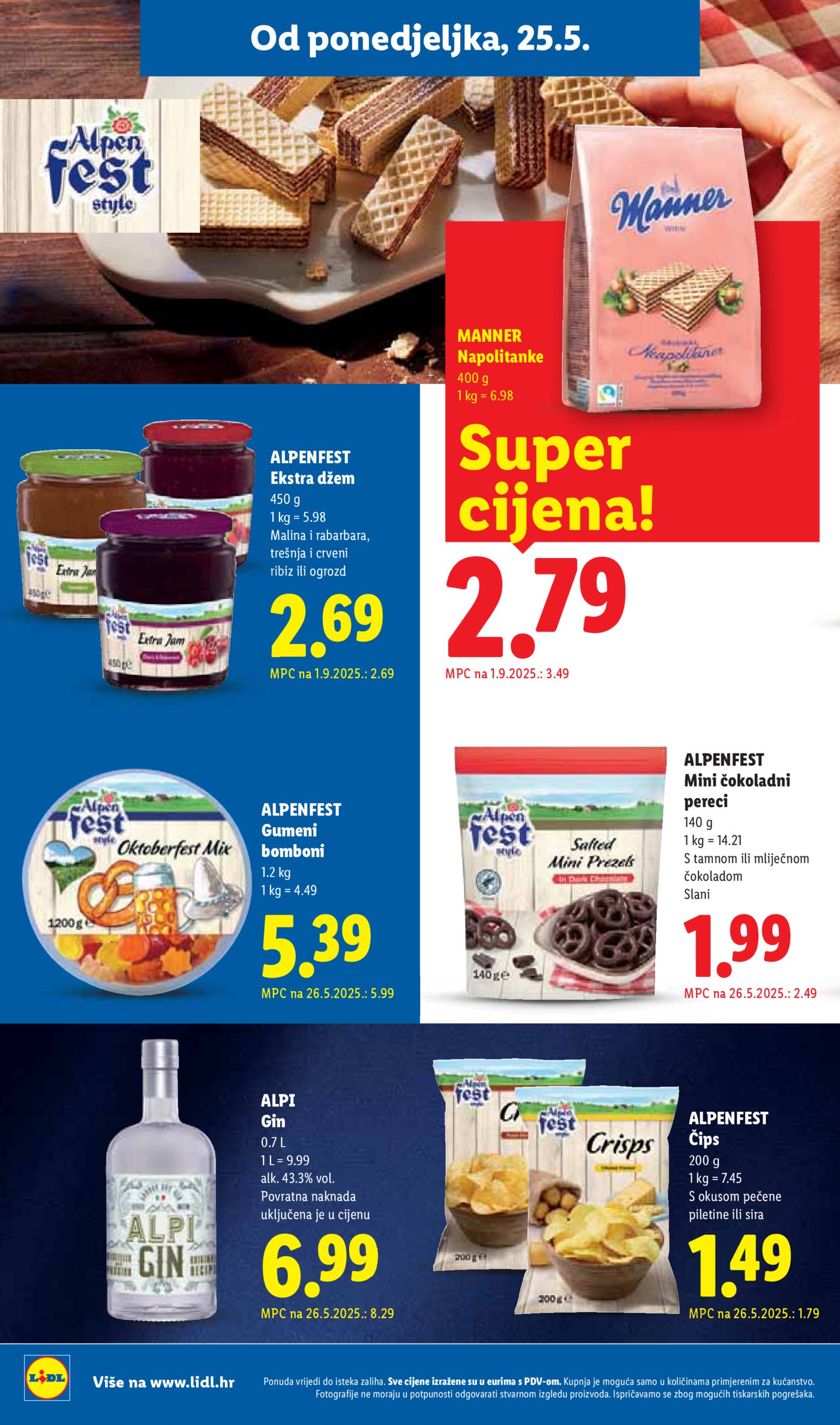 Lidl katalog Super ponuda od ponedjeljka 25.05. - 31.05.2026.