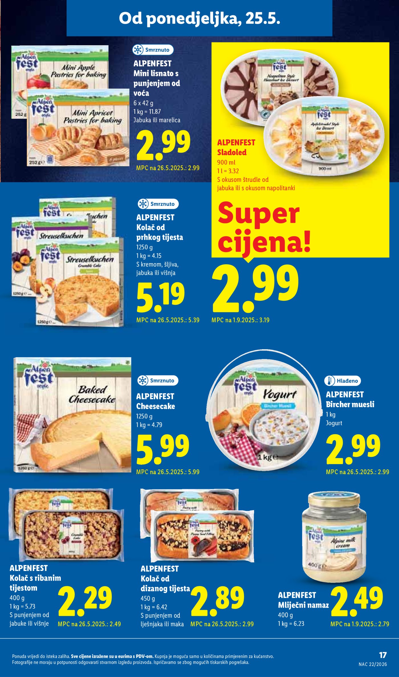 Lidl katalog Super ponuda od ponedjeljka 25.05. - 31.05.2026.