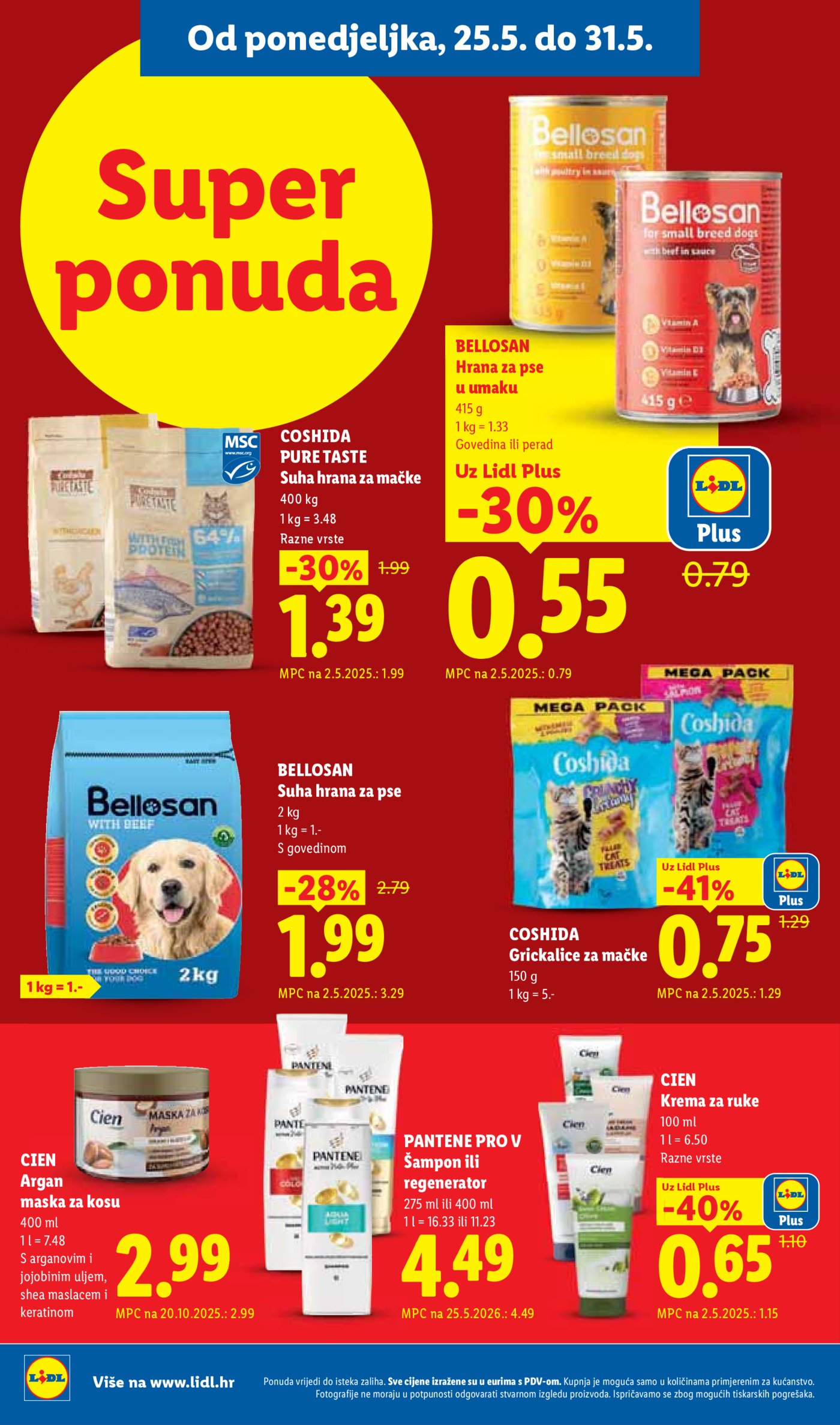 Lidl katalog Super ponuda od ponedjeljka 25.05. - 31.05.2026.