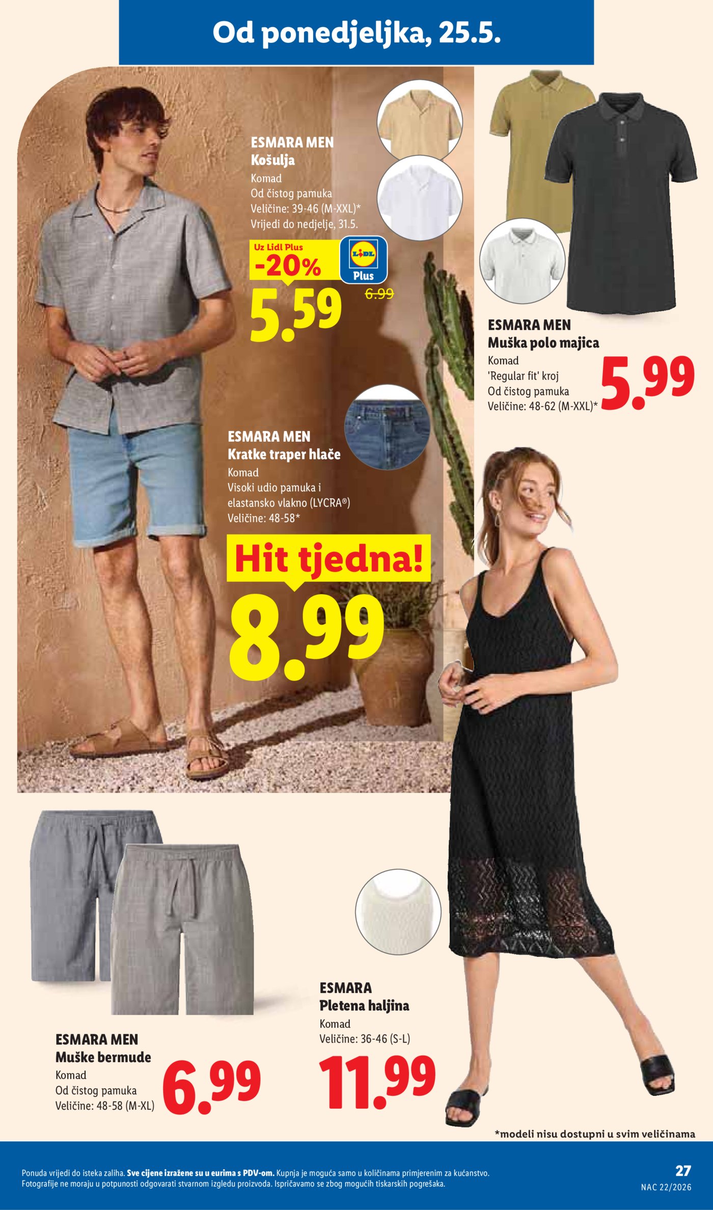 Lidl katalog Super ponuda od ponedjeljka 25.05. - 31.05.2026.