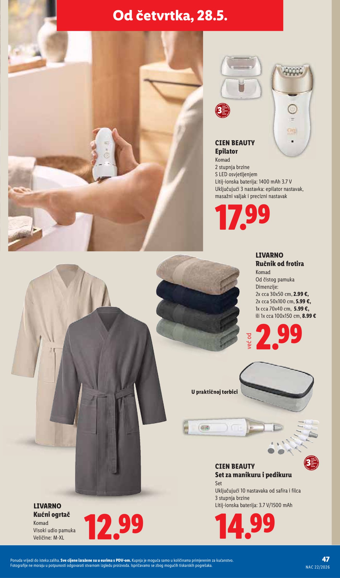 Lidl katalog Super ponuda od ponedjeljka 25.05. - 31.05.2026.