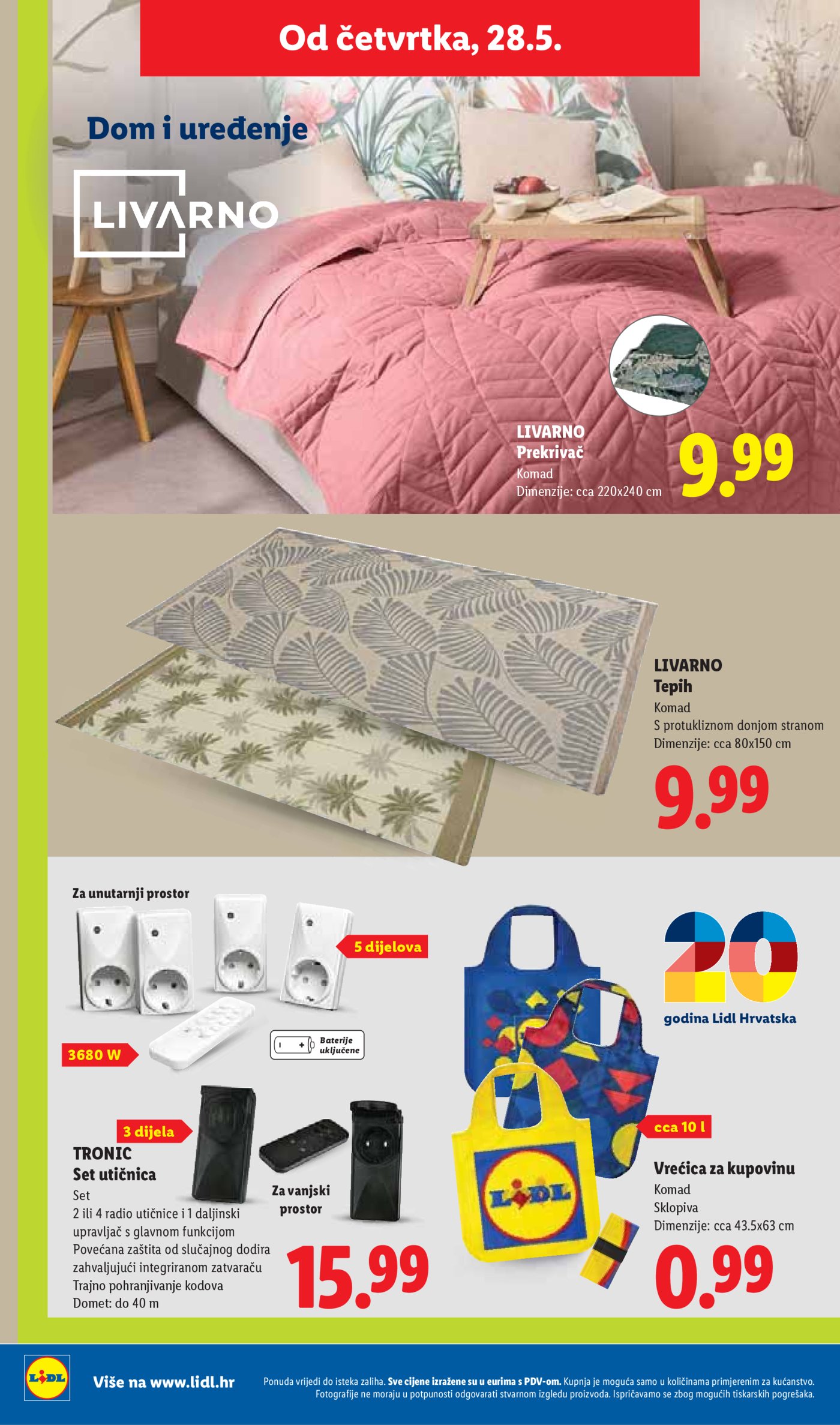 Lidl katalog Super ponuda od ponedjeljka 25.05. - 31.05.2026.