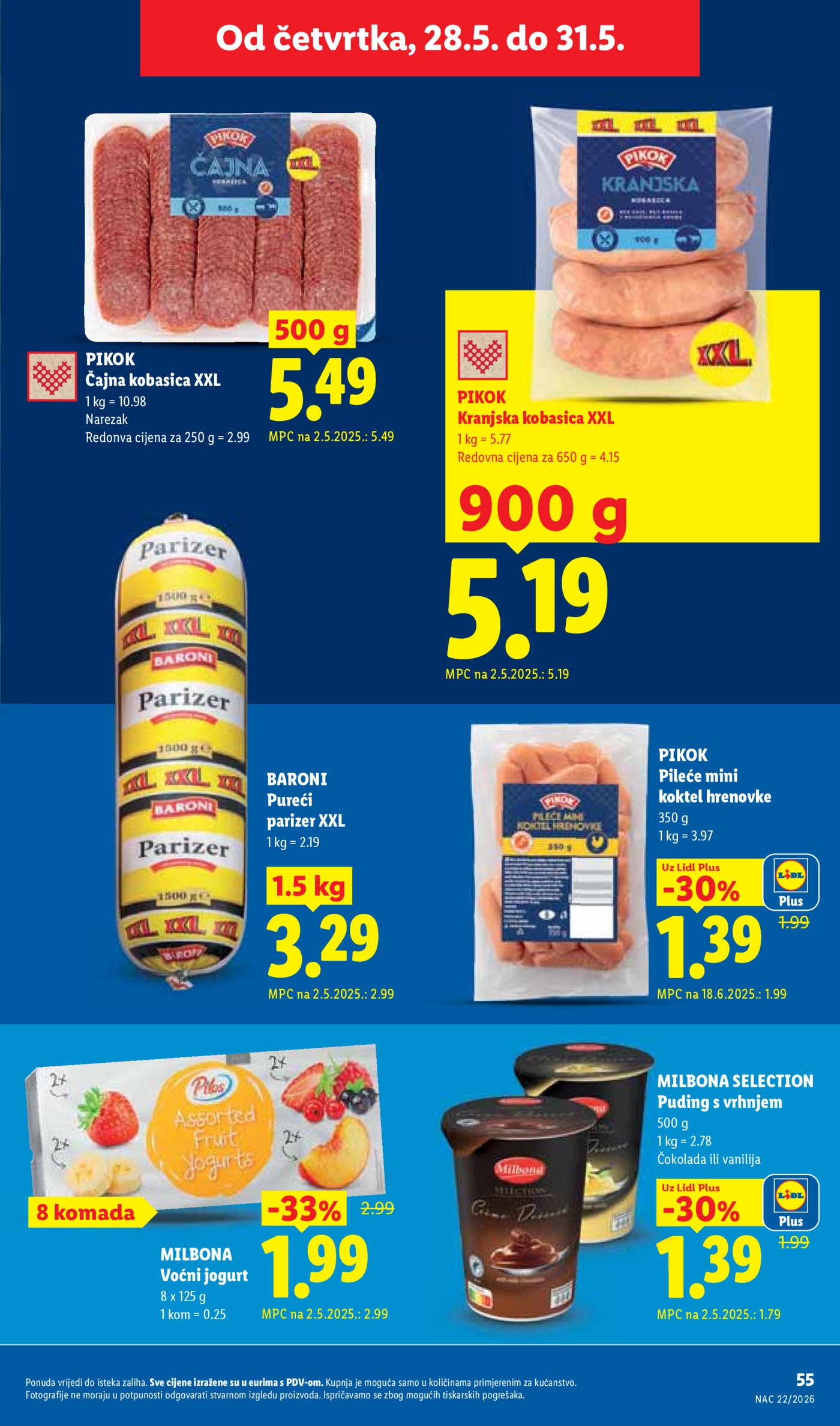 Lidl katalog Super ponuda od ponedjeljka 25.05. - 31.05.2026.