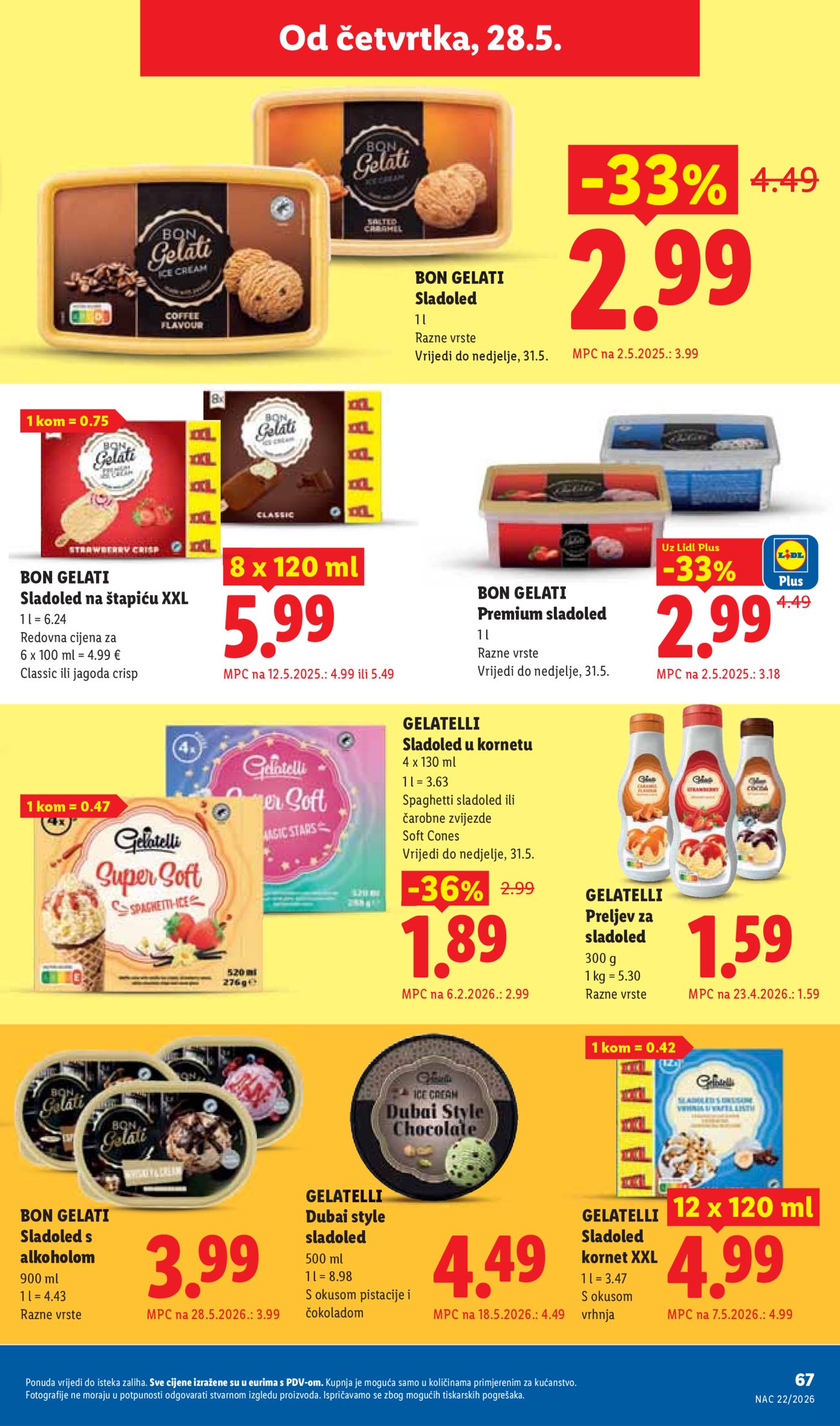 Lidl katalog Super ponuda od ponedjeljka 25.05. - 31.05.2026.