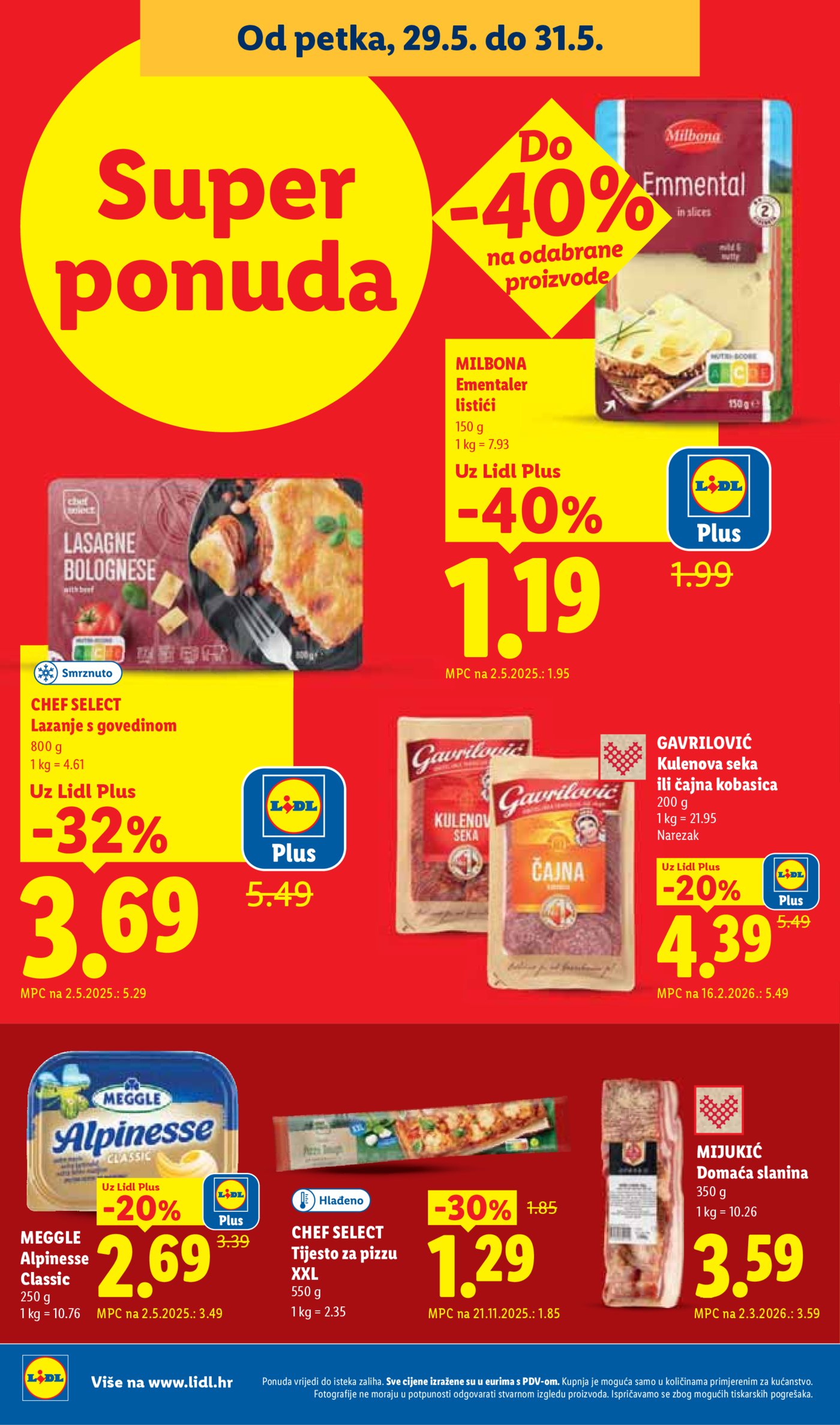 Lidl katalog Super ponuda od ponedjeljka 25.05. - 31.05.2026.