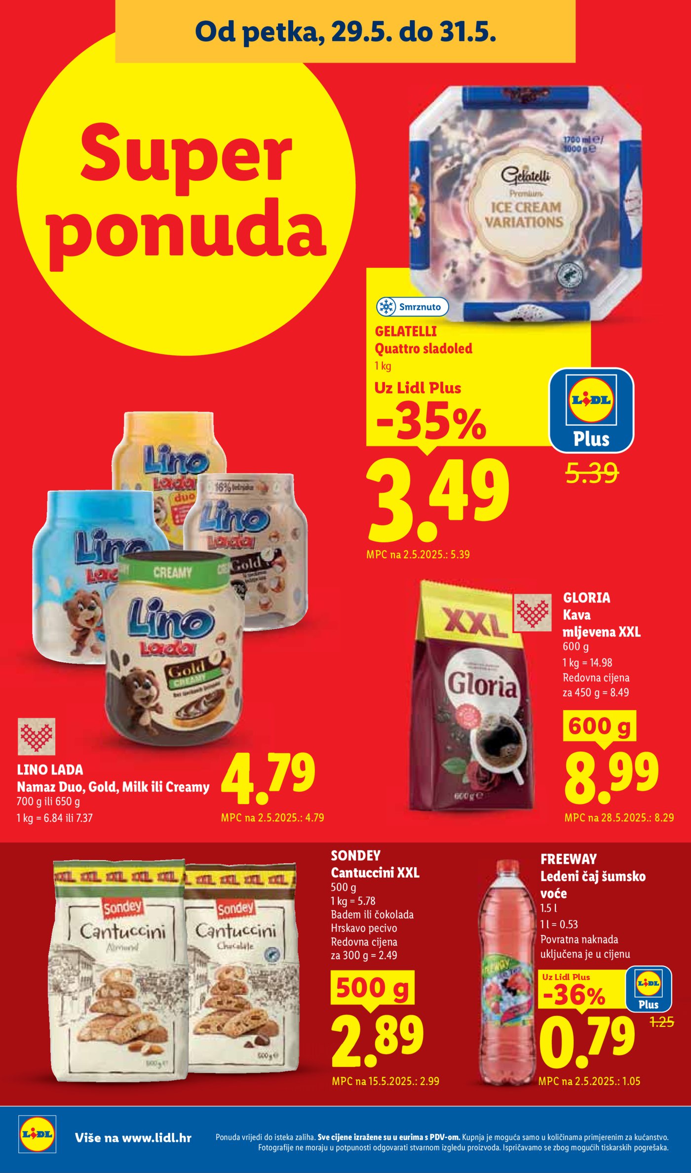 Lidl katalog Super ponuda od ponedjeljka 25.05. - 31.05.2026.