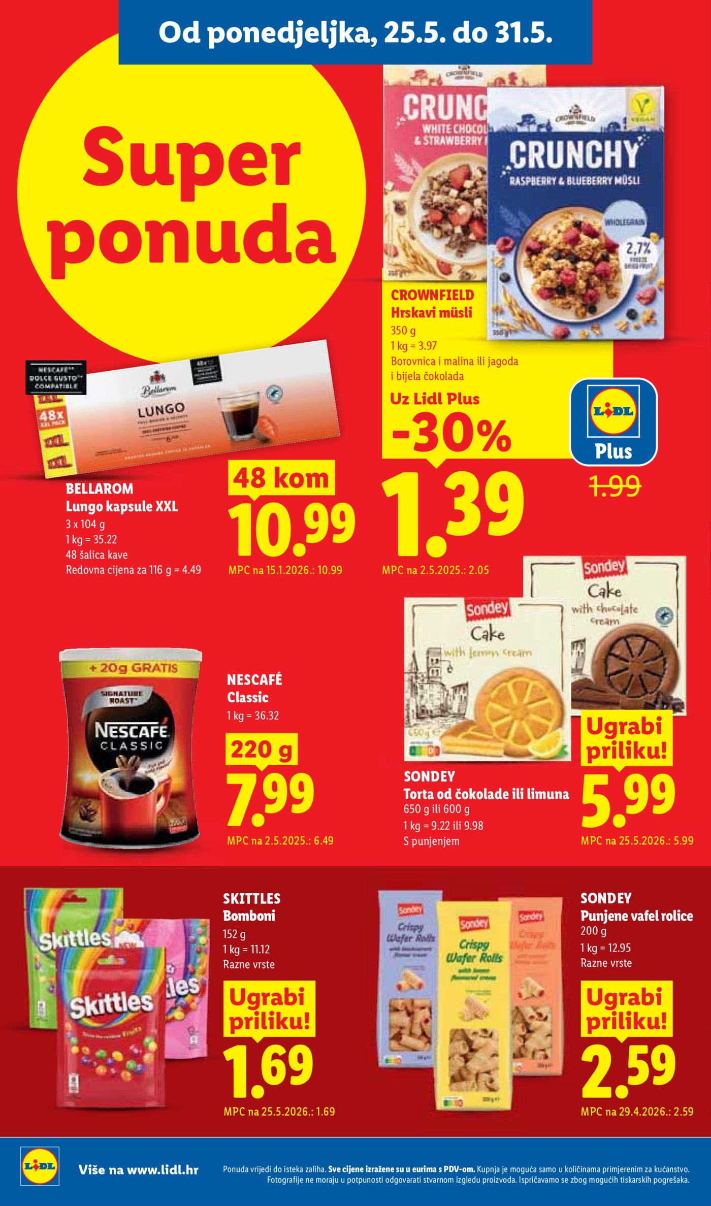 Lidl katalog Super ponuda od ponedjeljka 25.05. - 31.05.2026.