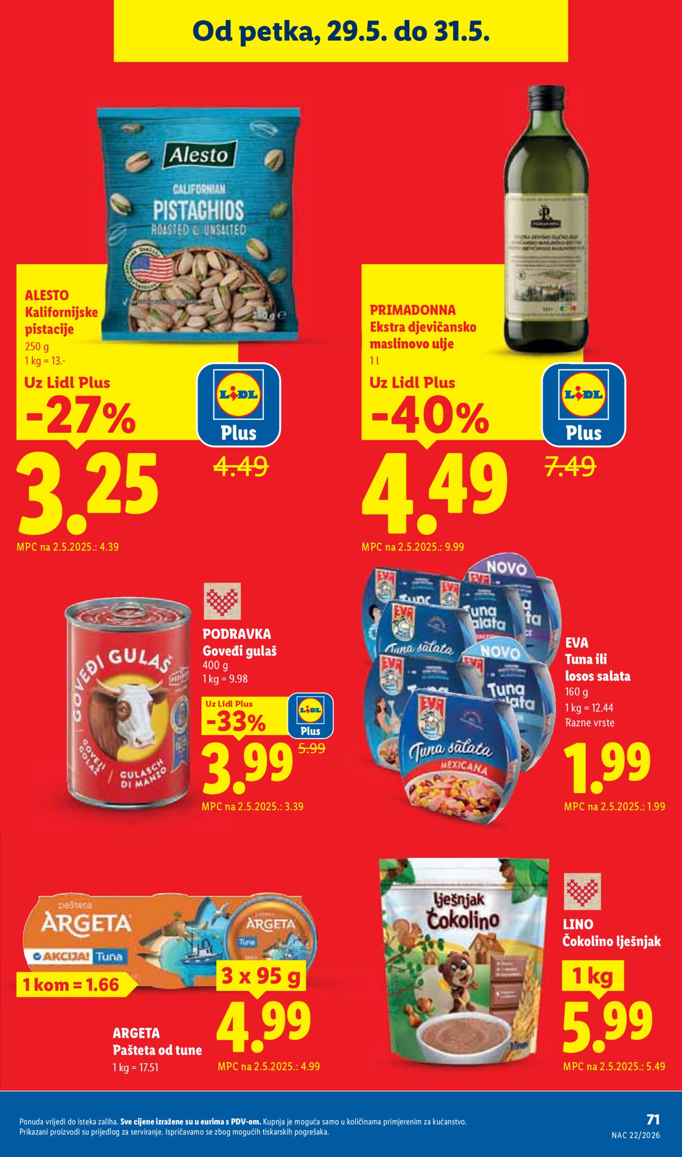 Lidl katalog Super ponuda od ponedjeljka 25.05. - 31.05.2026.