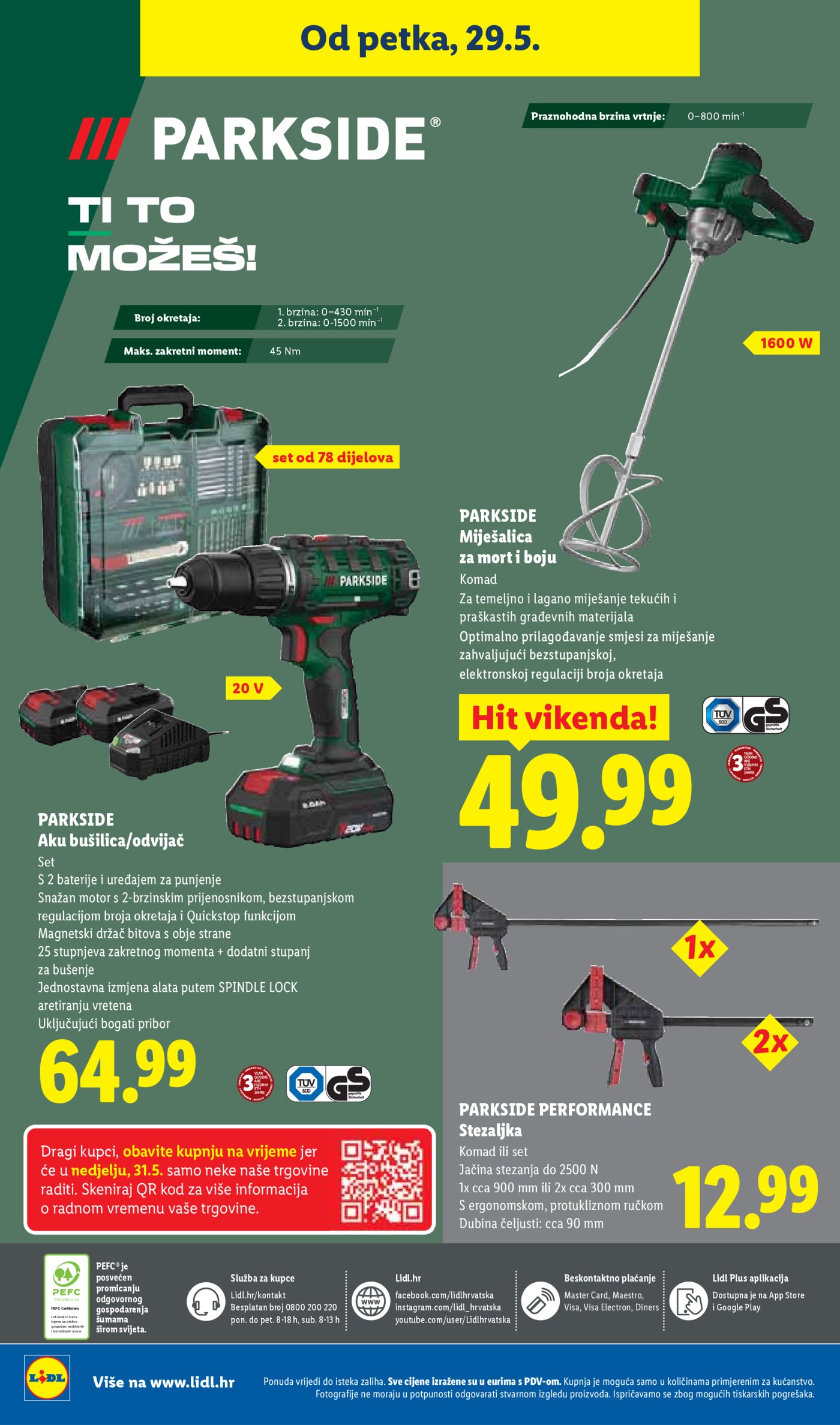 Lidl katalog Super ponuda od ponedjeljka 25.05. - 31.05.2026.
