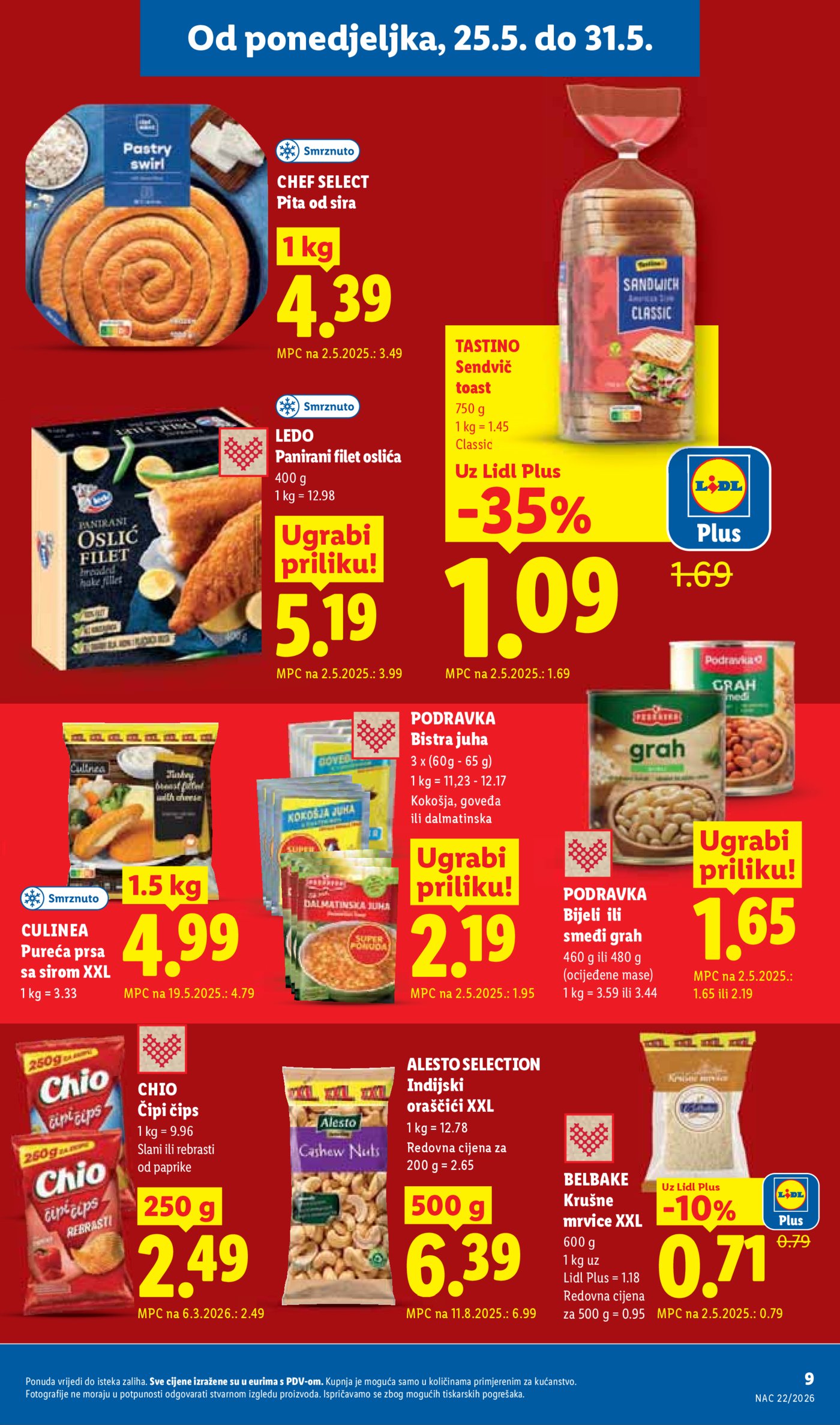 Lidl katalog Super ponuda od ponedjeljka 25.05. - 31.05.2026.