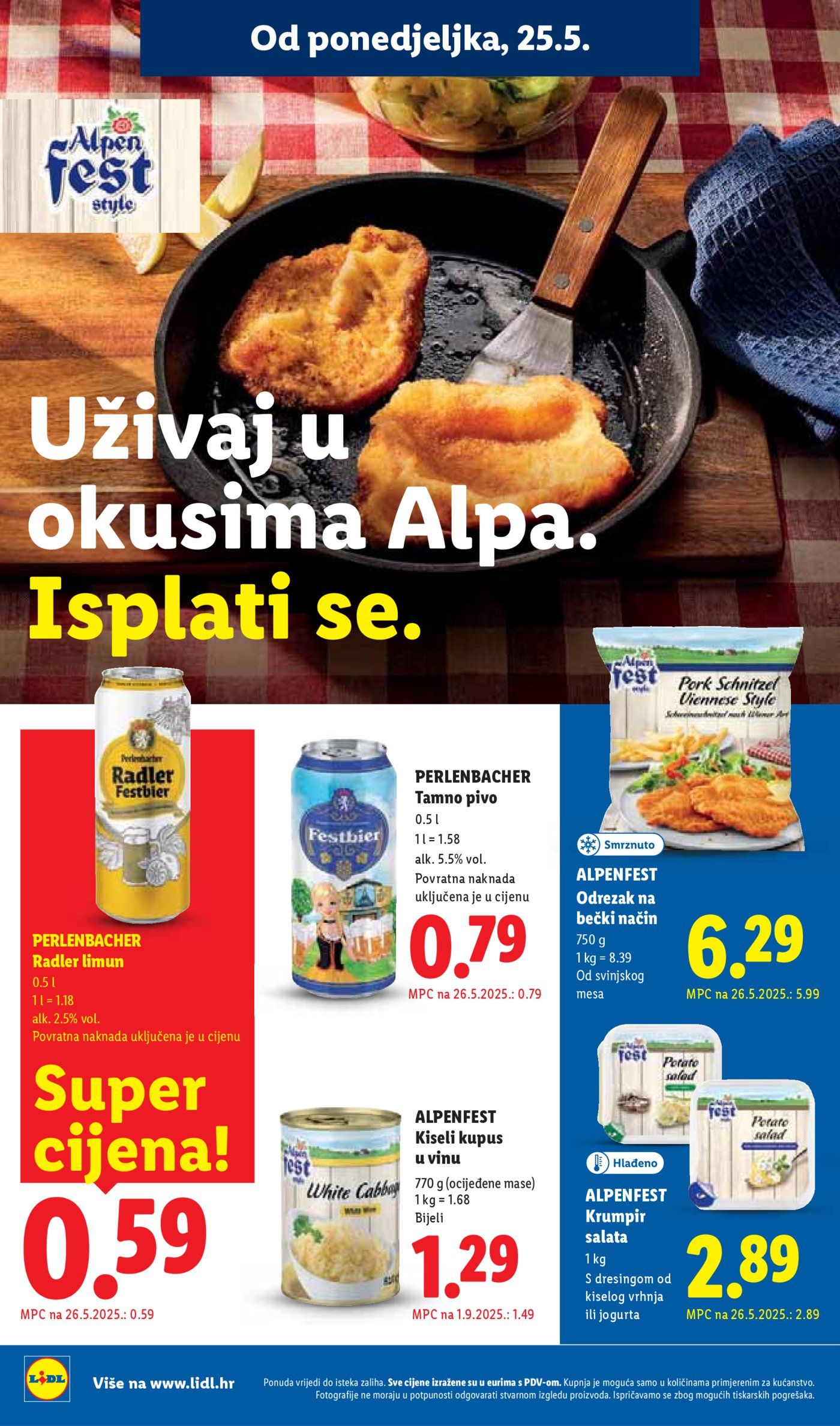 Lidl katalog Super ponuda od ponedjeljka 25.05. - 31.05.2026.