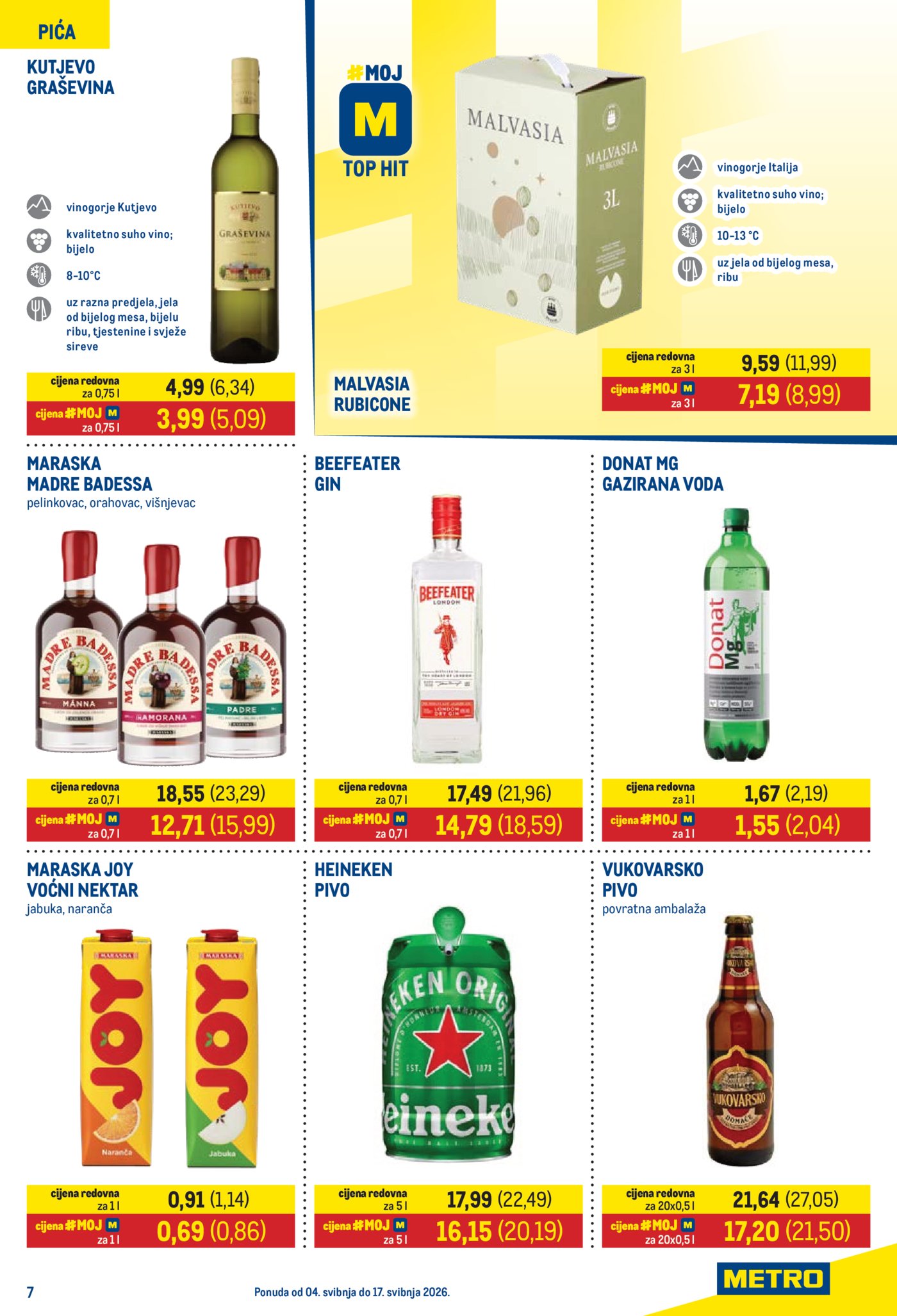 Metro katalog Prehrana i Neprehrana 04.05.-17.05.2026.