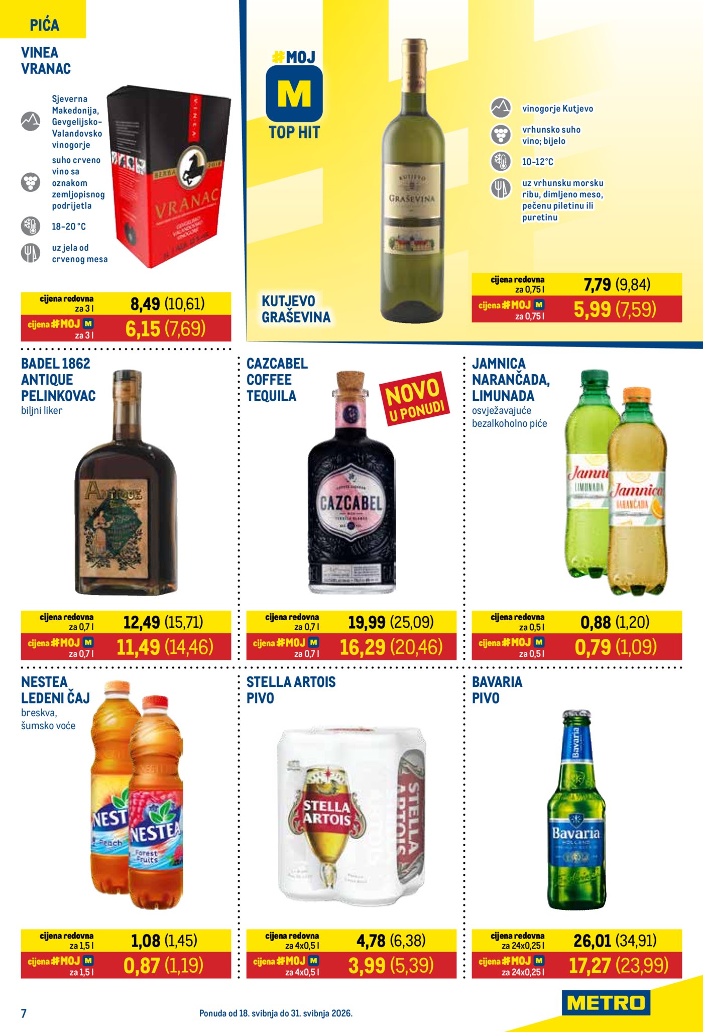 Metro katalog prehrana i neprehrana 18.05.-31.05.2026.