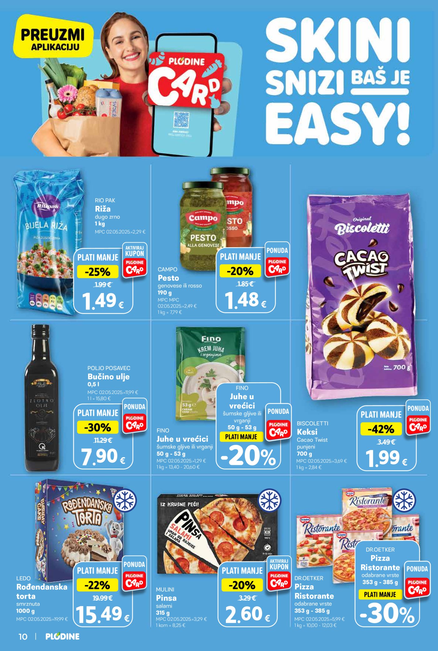 Plodine katalog akcija 20.05. - 26.05. 2026.