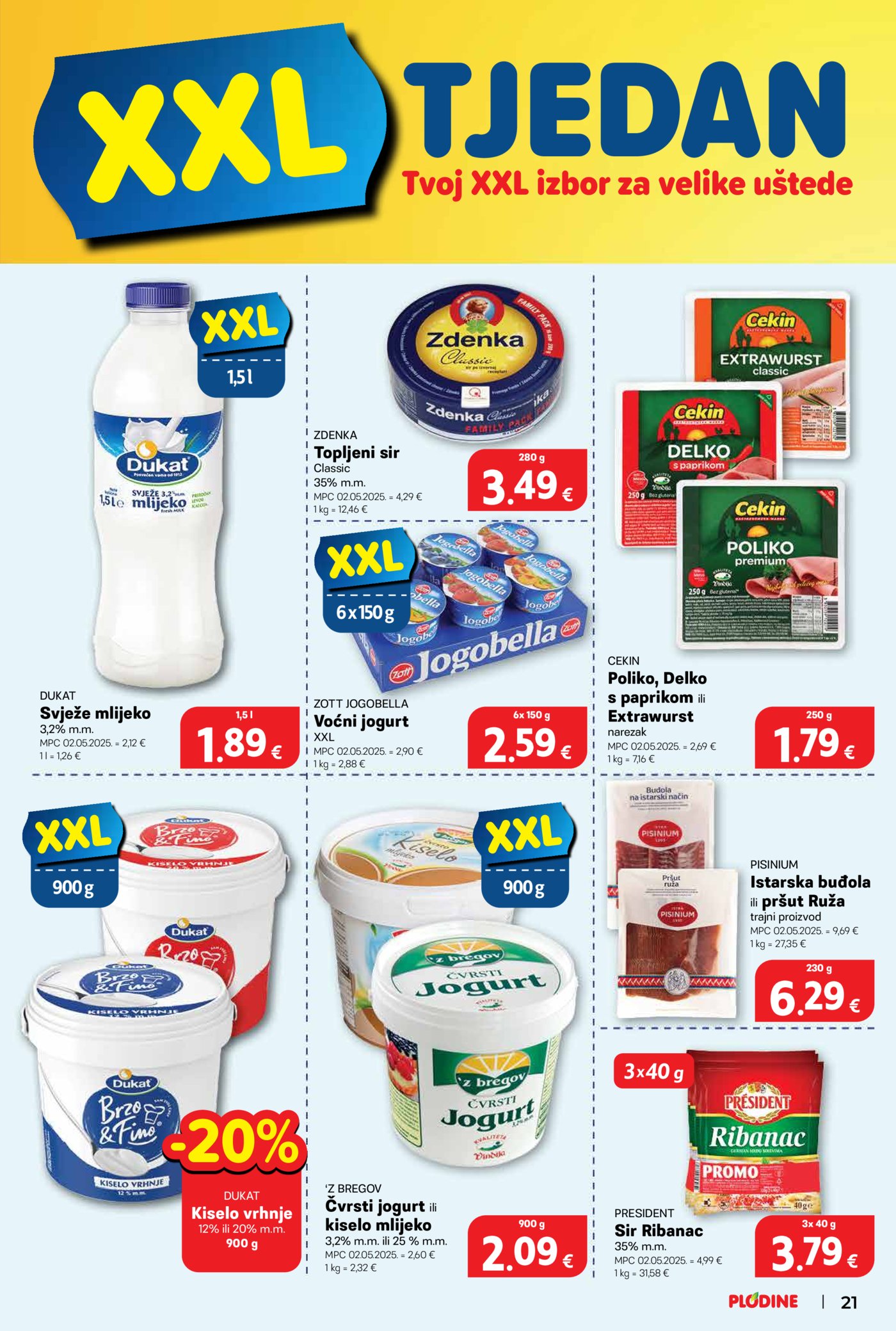 Plodine katalog akcija 20.05. - 26.05. 2026.