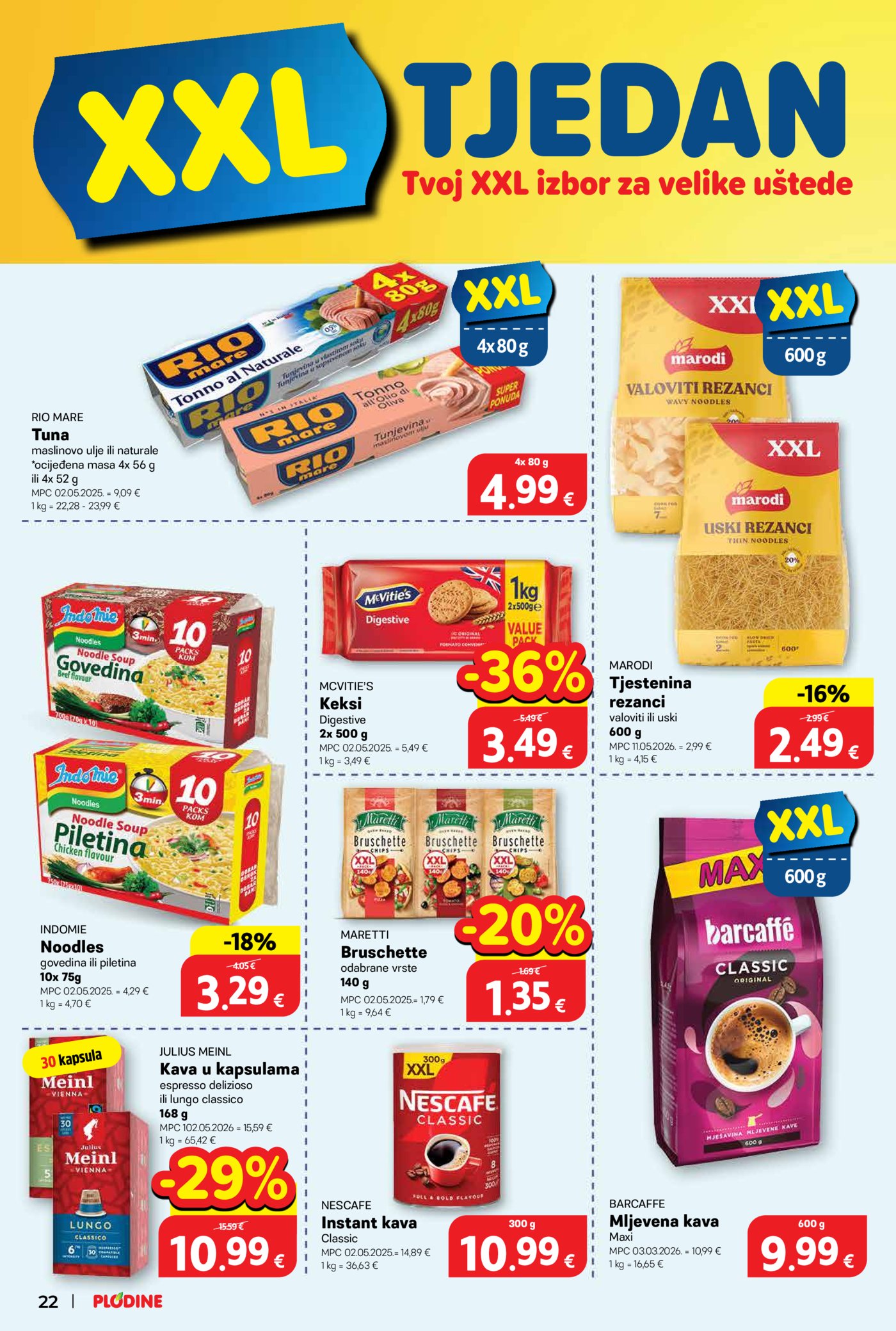 Plodine katalog akcija 20.05. - 26.05. 2026.