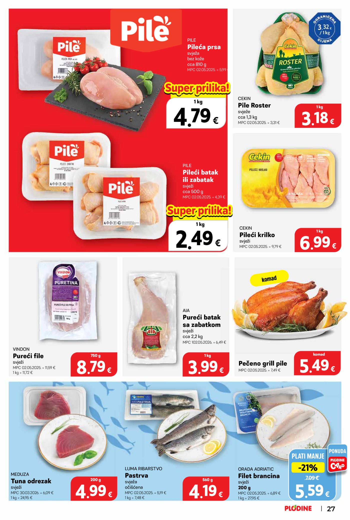 Plodine katalog akcija 20.05. - 26.05. 2026.