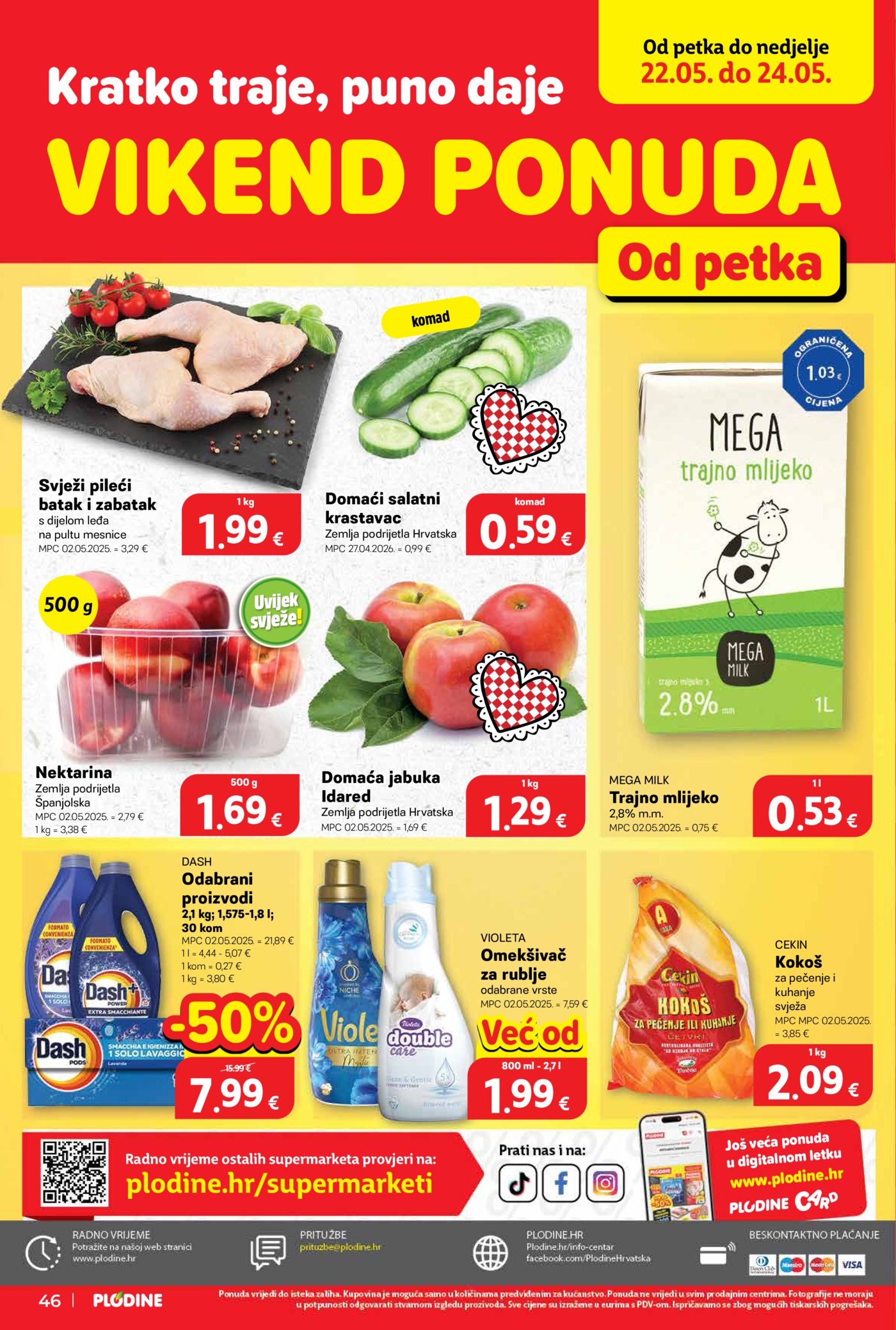 Plodine katalog akcija 20.05. - 26.05. 2026.