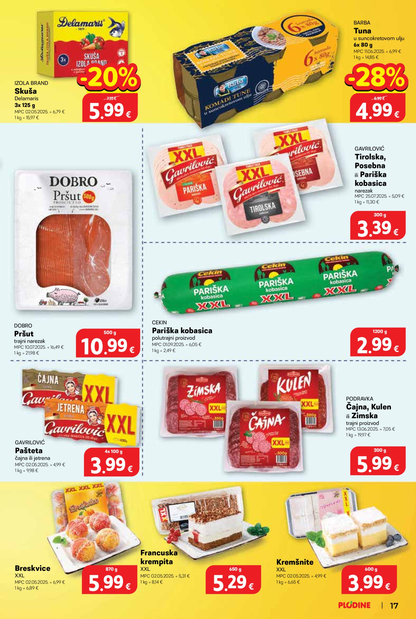 Plodine katalog Akcija 13.05.-19.05.2026.