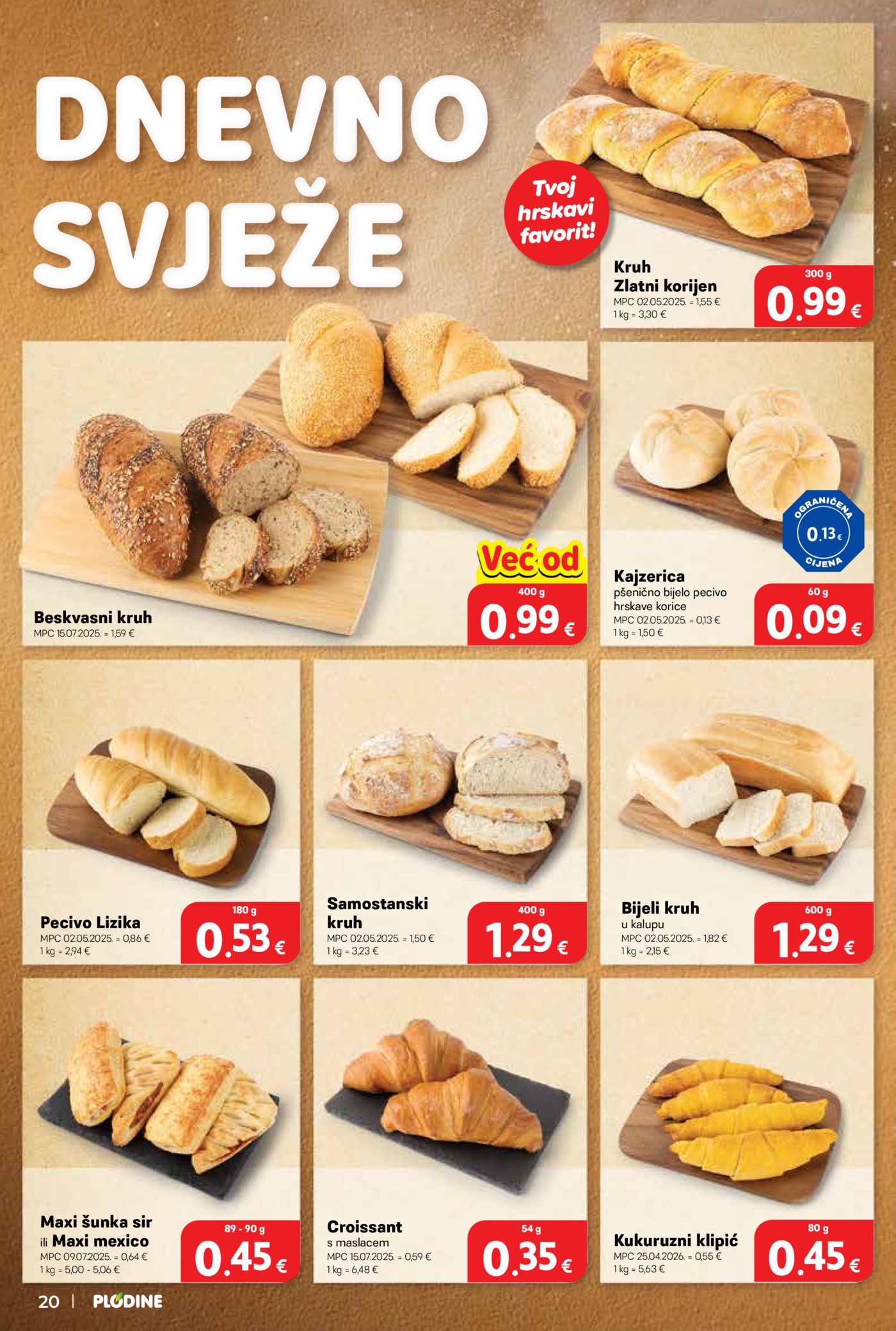 Plodine katalog Akcija 13.05.-19.05.2026.