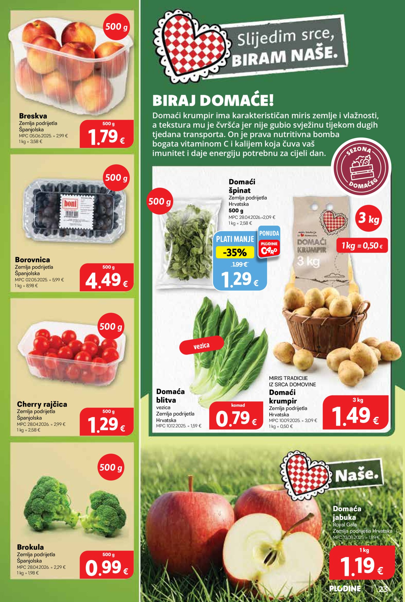 Plodine katalog Akcija 13.05.-19.05.2026.