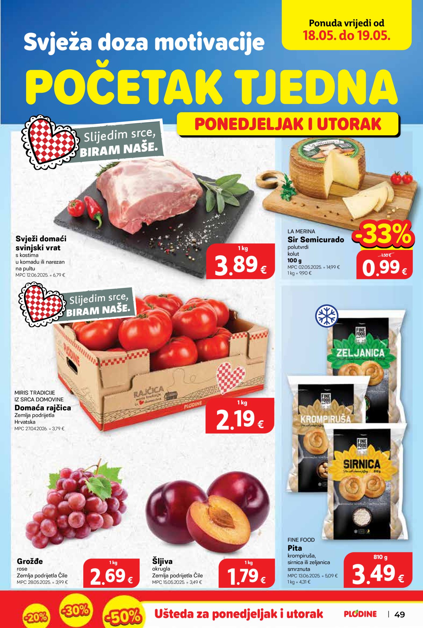 Plodine katalog Akcija 13.05.-19.05.2026.