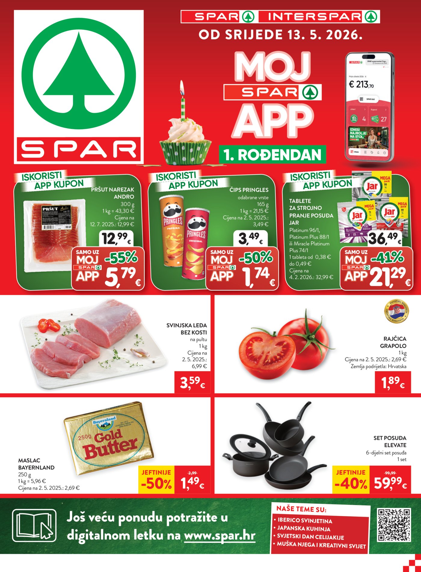 SPAR - INTERSPAR katalog Akcija 13.05. - 19.05.2026