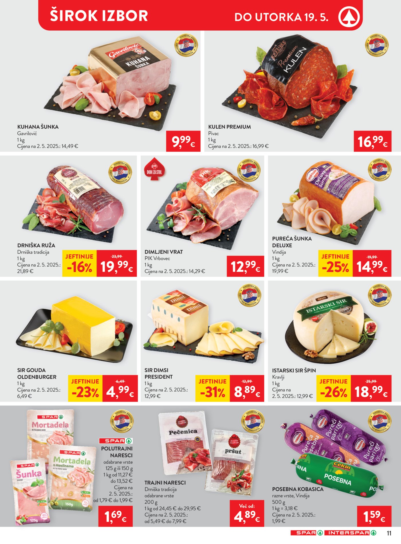 SPAR - INTERSPAR katalog Akcija 13.05. - 19.05.2026